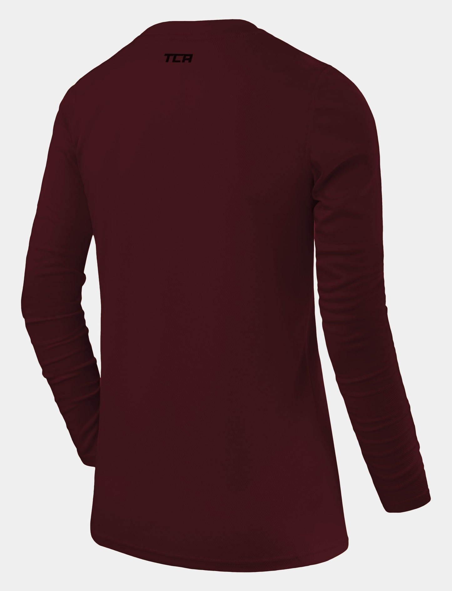 Stamina Long Sleeve Crew Neck Running Top For Boys With Thumbholes
