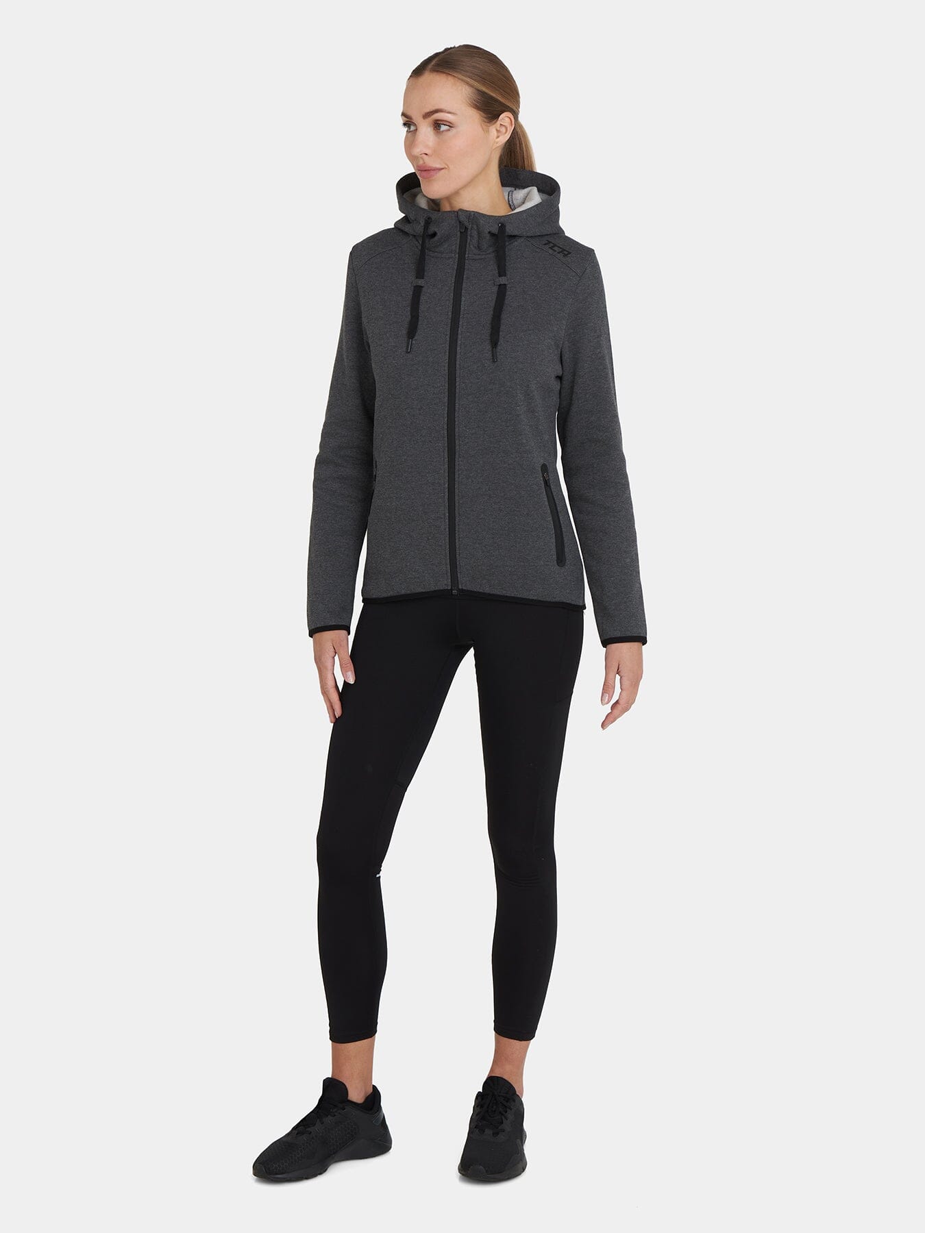 Revolution Tech Gym Running Hoodie For Women With Zip Pockets