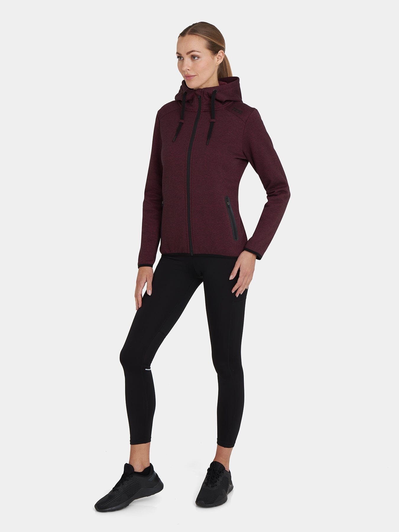 Revolution Tech Gym Running Hoodie For Women With Zip Pockets
