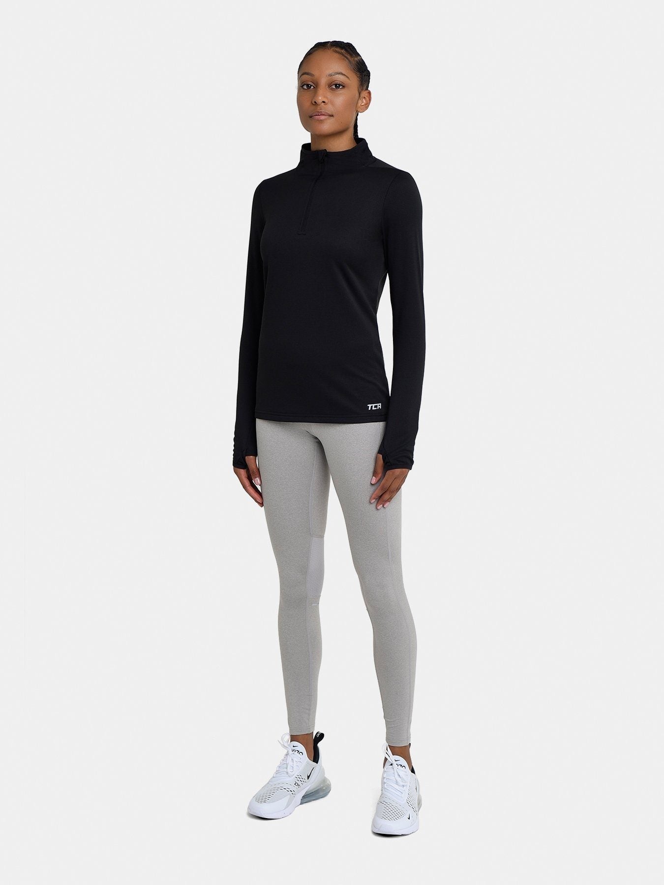 Pile nuvola 1/4 zip