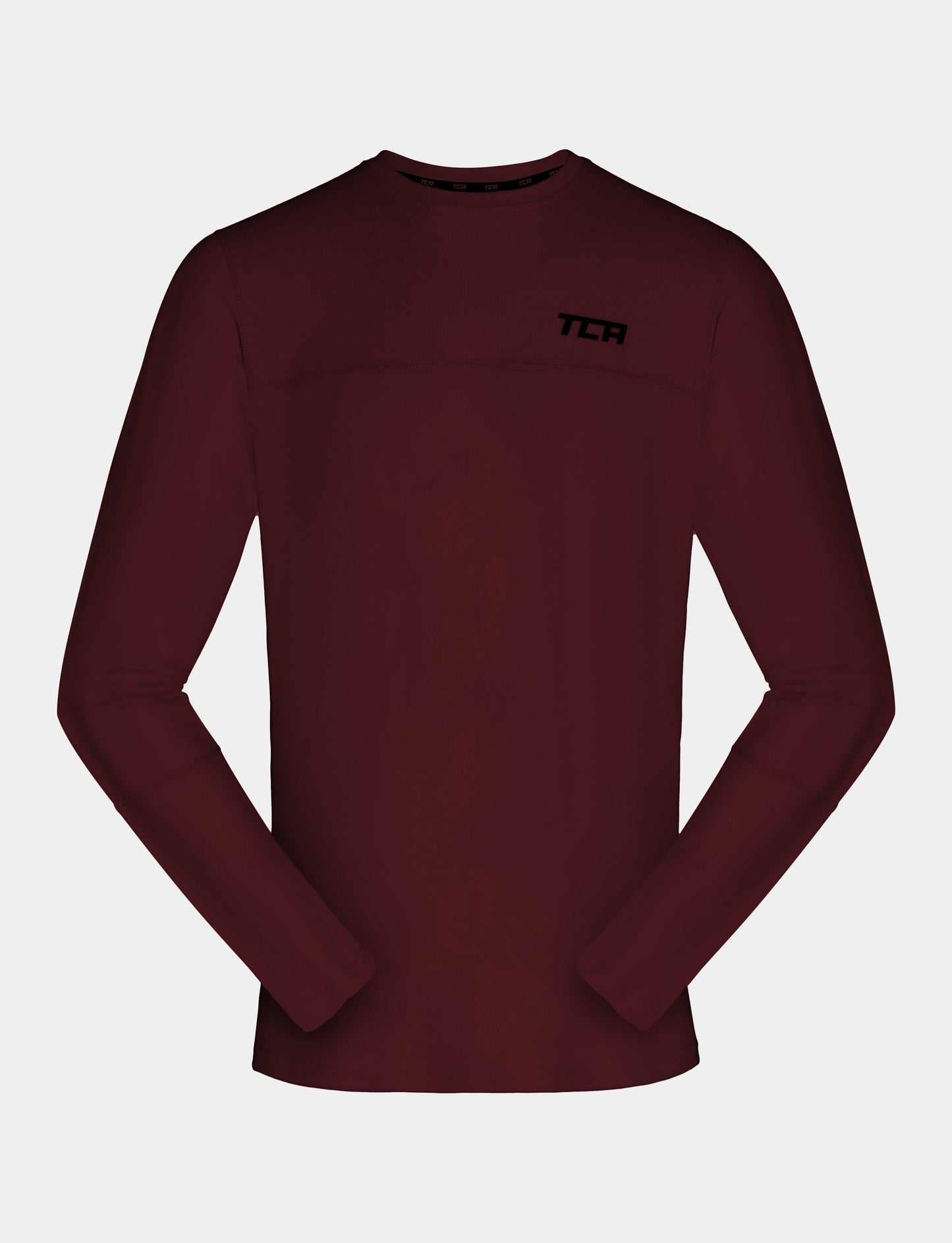 Stamina Long Sleeve Crew Neck Running Top For Boys With Thumbholes