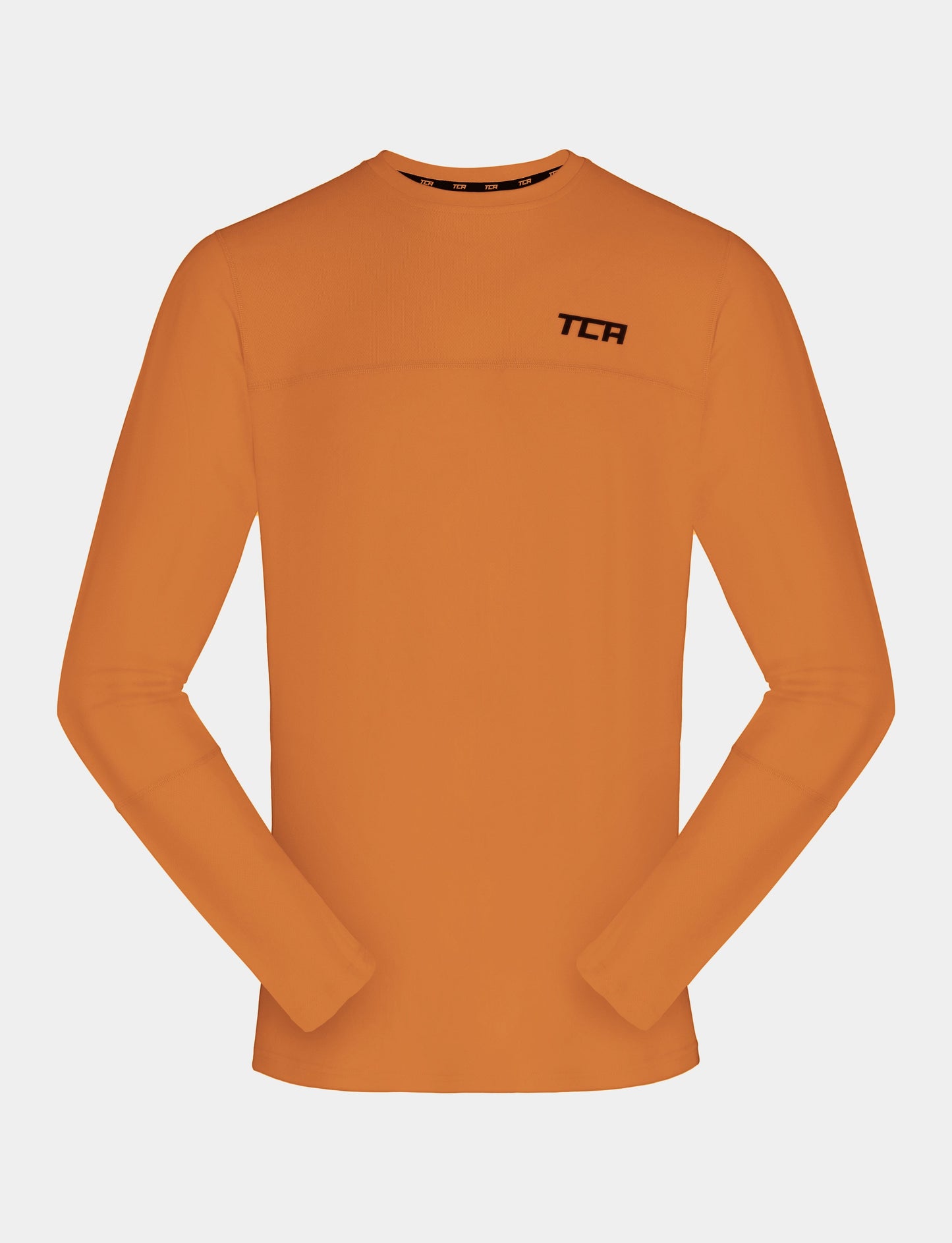 Stamina Long Sleeve Crew Neck Running Top For Boys With Thumbholes
