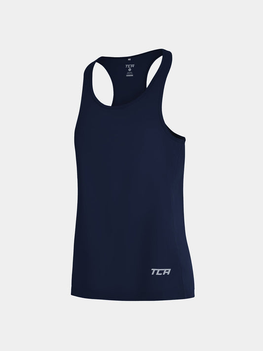 TCA Women's Workout Vest – Lightweight Sleeveless Sports Vest for Running, Training, and Fitness