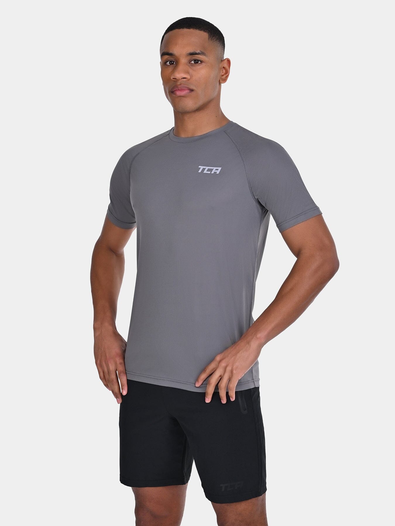 TCA Superlight Men’s Dry Fit Gym Shirts – Lightweight Breathable Workout T-Shirts for Running, Training, Fitness & Sports