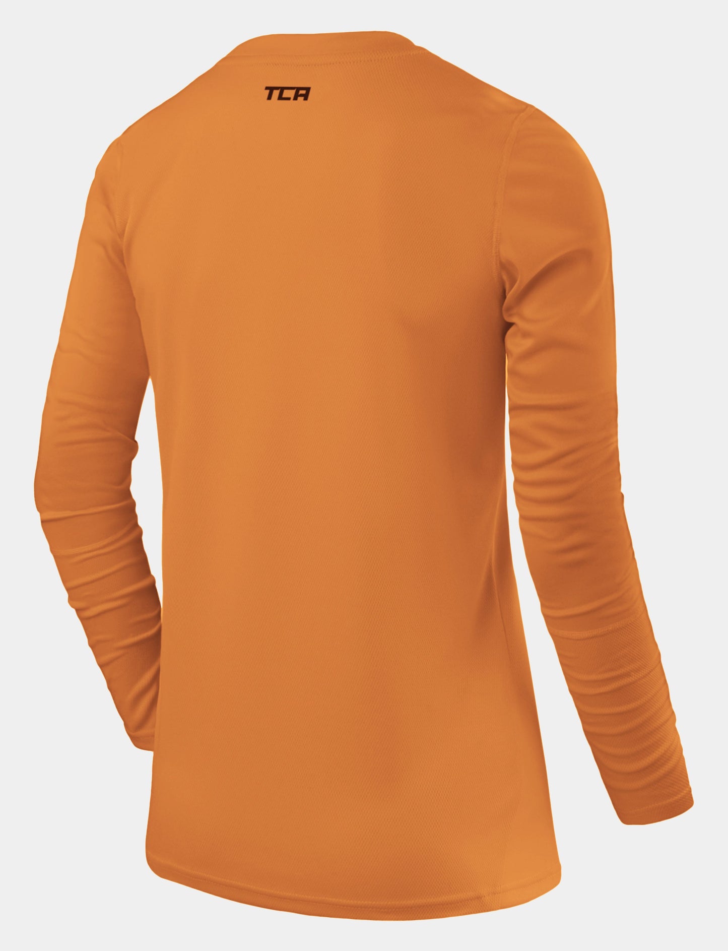 Stamina Long Sleeve Crew Neck Running Top For Boys With Thumbholes