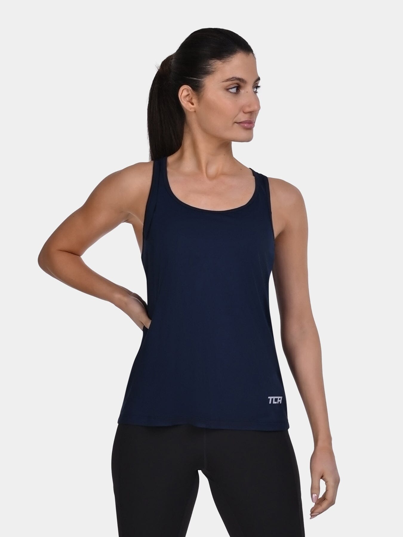 TCA Women's Workout Vest – Lightweight Sleeveless Sports Vest for Running, Training, and Fitness