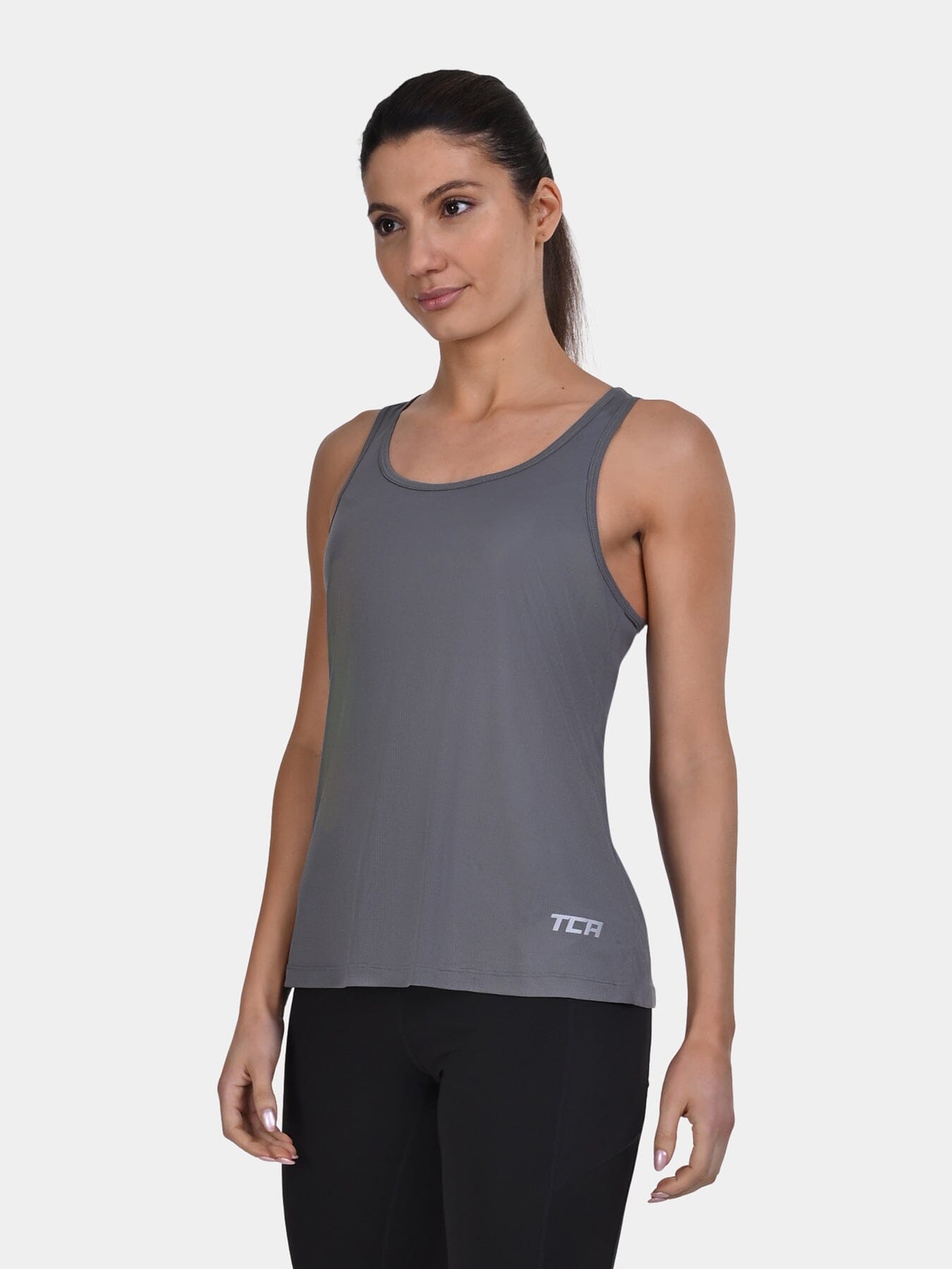 TCA Women's Workout Vest – Lightweight Sleeveless Sports Vest for Running, Training, and Fitness