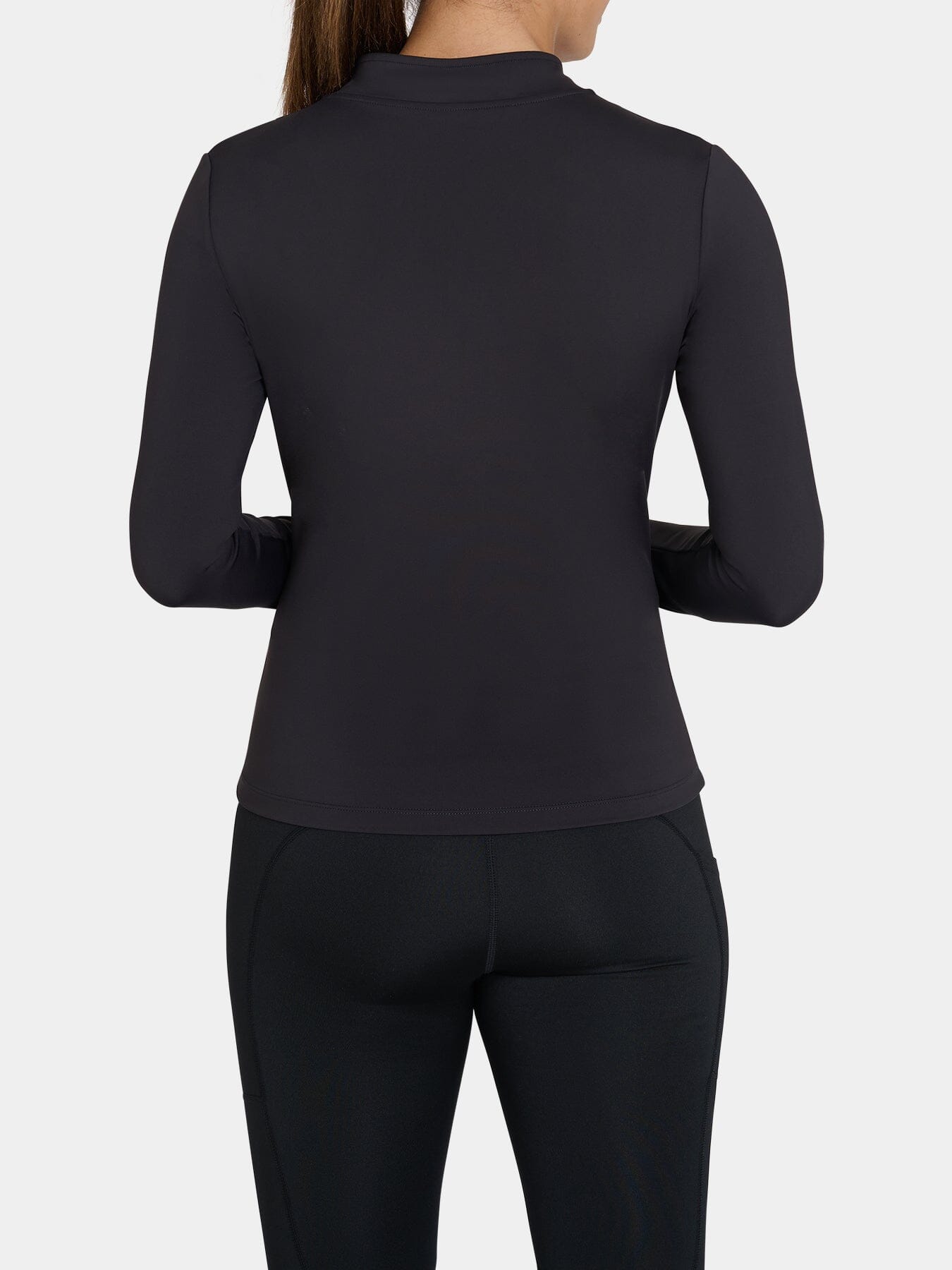 Lightweight Running Sports Long Sleeve Jacket for Women with Full Zip