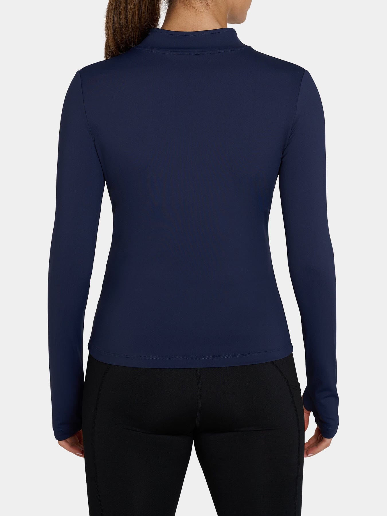 Lightweight Running Sports Long Sleeve Jacket for Women with Full Zip