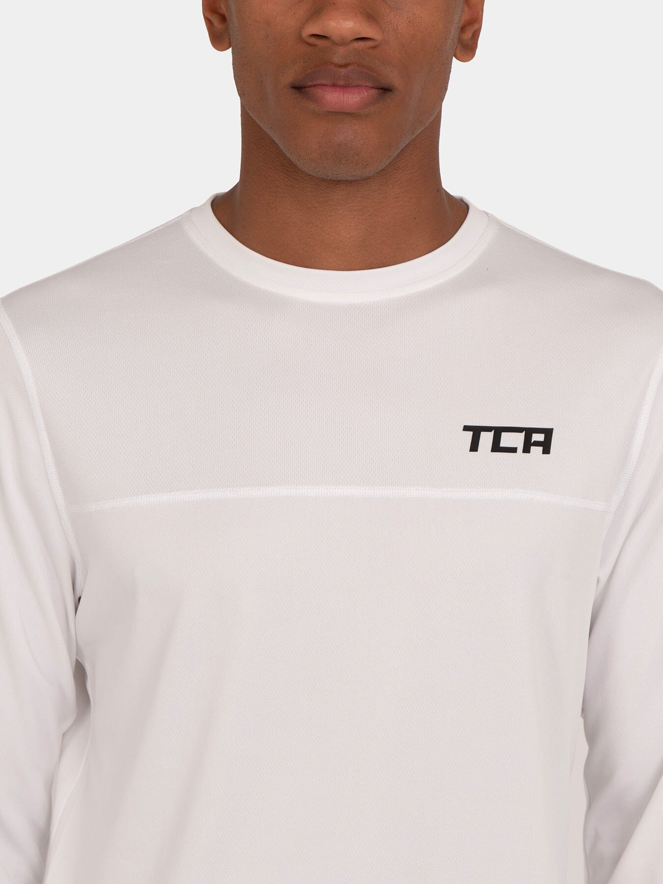 Men's Element Long Sleeve Running Crew Top