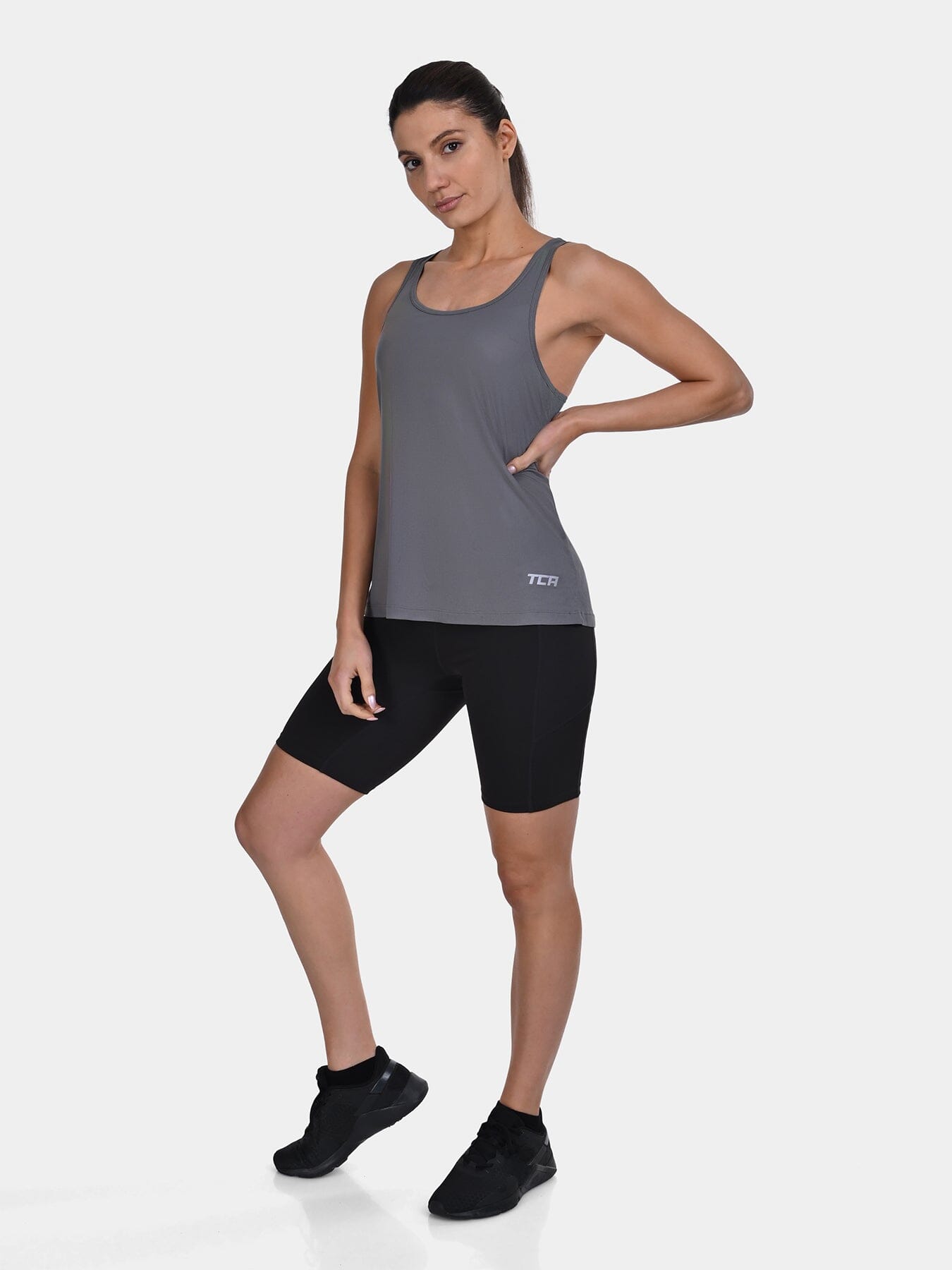 TCA Women's Workout Vest – Lightweight Sleeveless Sports Vest for Running, Training, and Fitness