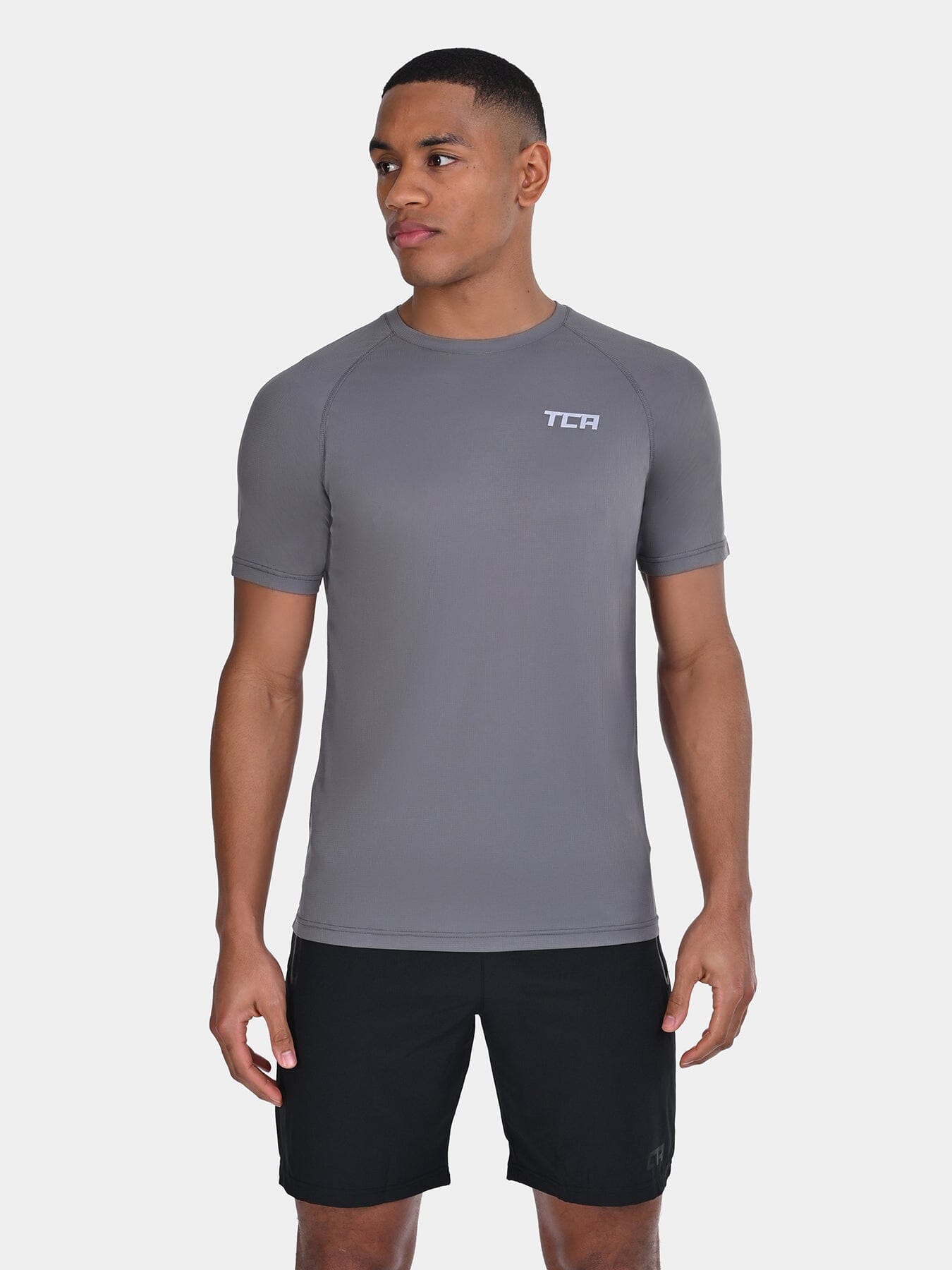 TCA Superlight Men’s Dry Fit Gym Shirts – Lightweight Breathable Workout T-Shirts for Running, Training, Fitness & Sports