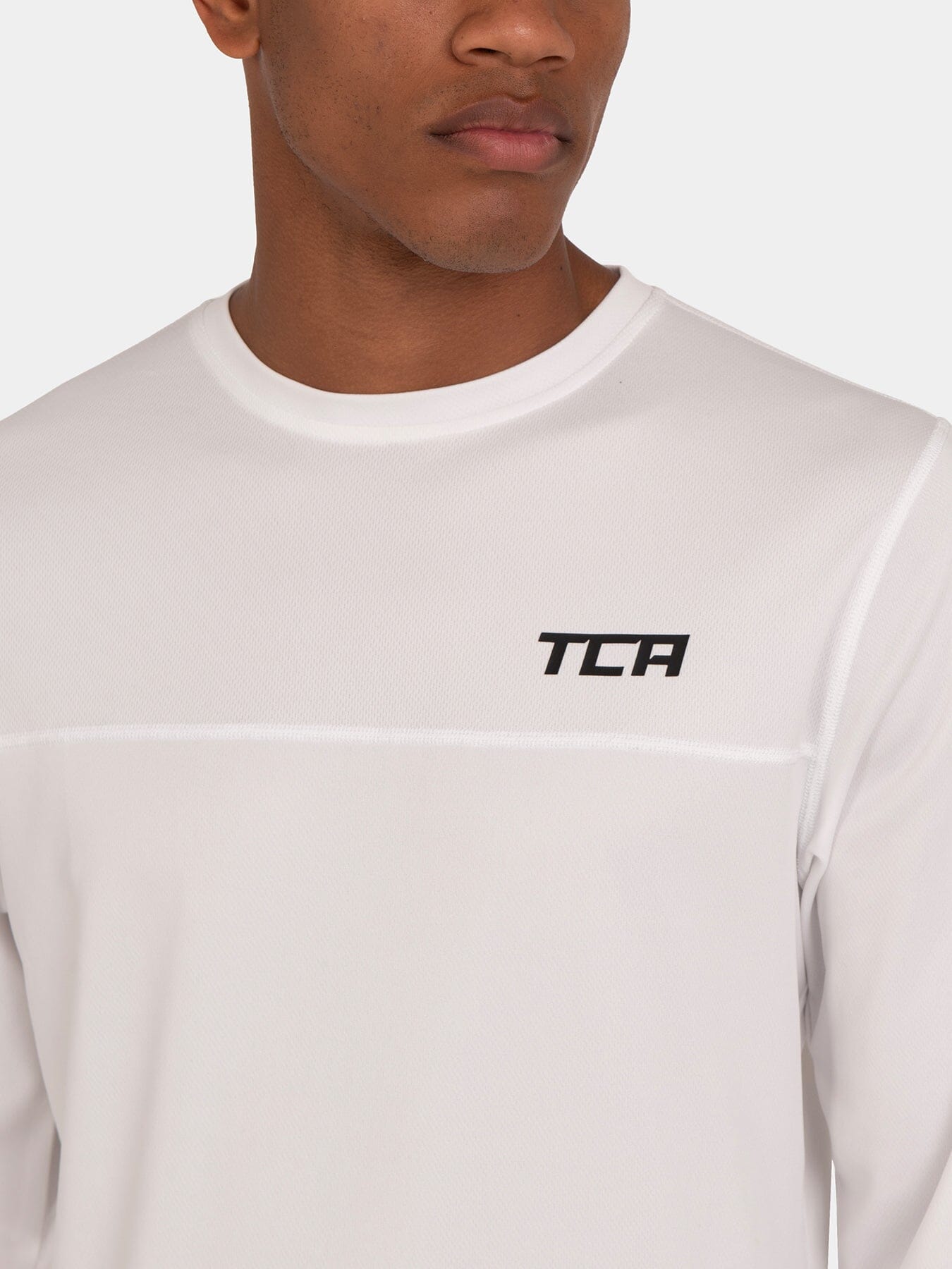 Men's Element Long Sleeve Running Crew Top