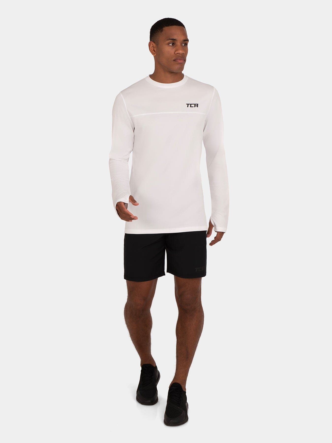 Men's Element Long Sleeve Running Crew Top