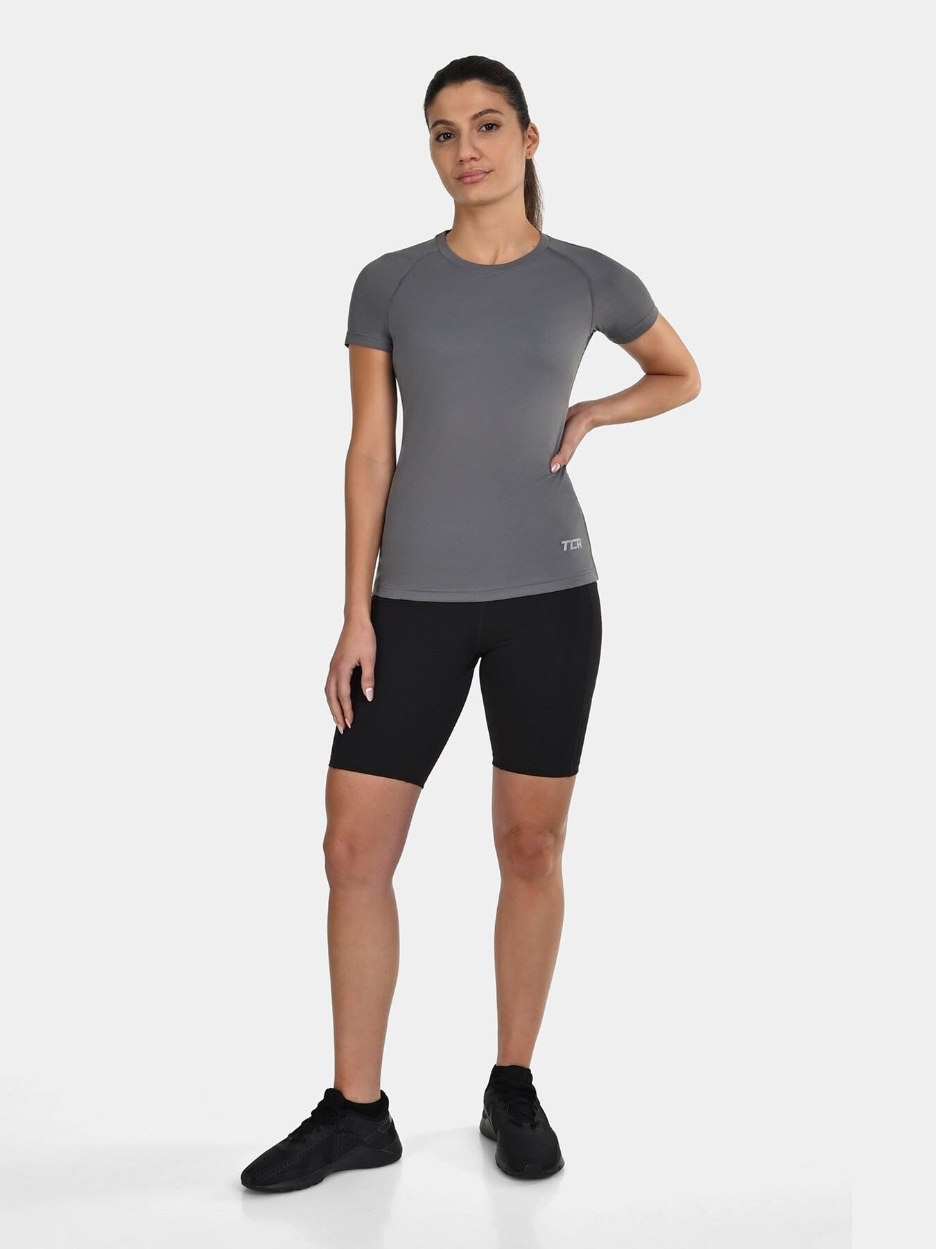 TCA Women's Lightweight Short Sleeve Shirt – Breathable Athletic Running T-Shirt for Yoga, Running, Gym, Training, and Fitness