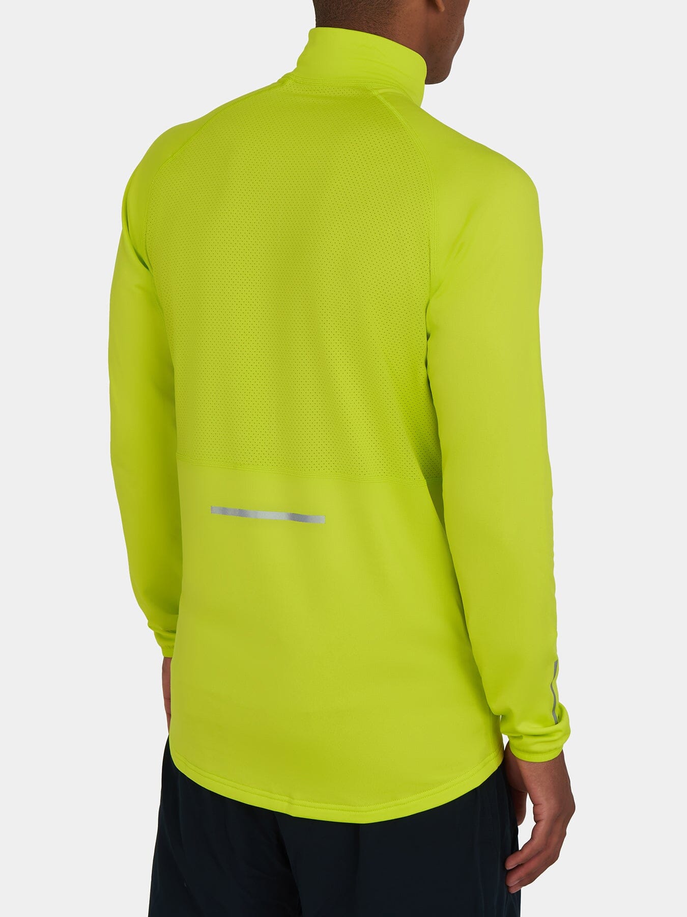 Winter Run Thermal Long Sleeve Running Top For Men With Brushed Inner Fabric