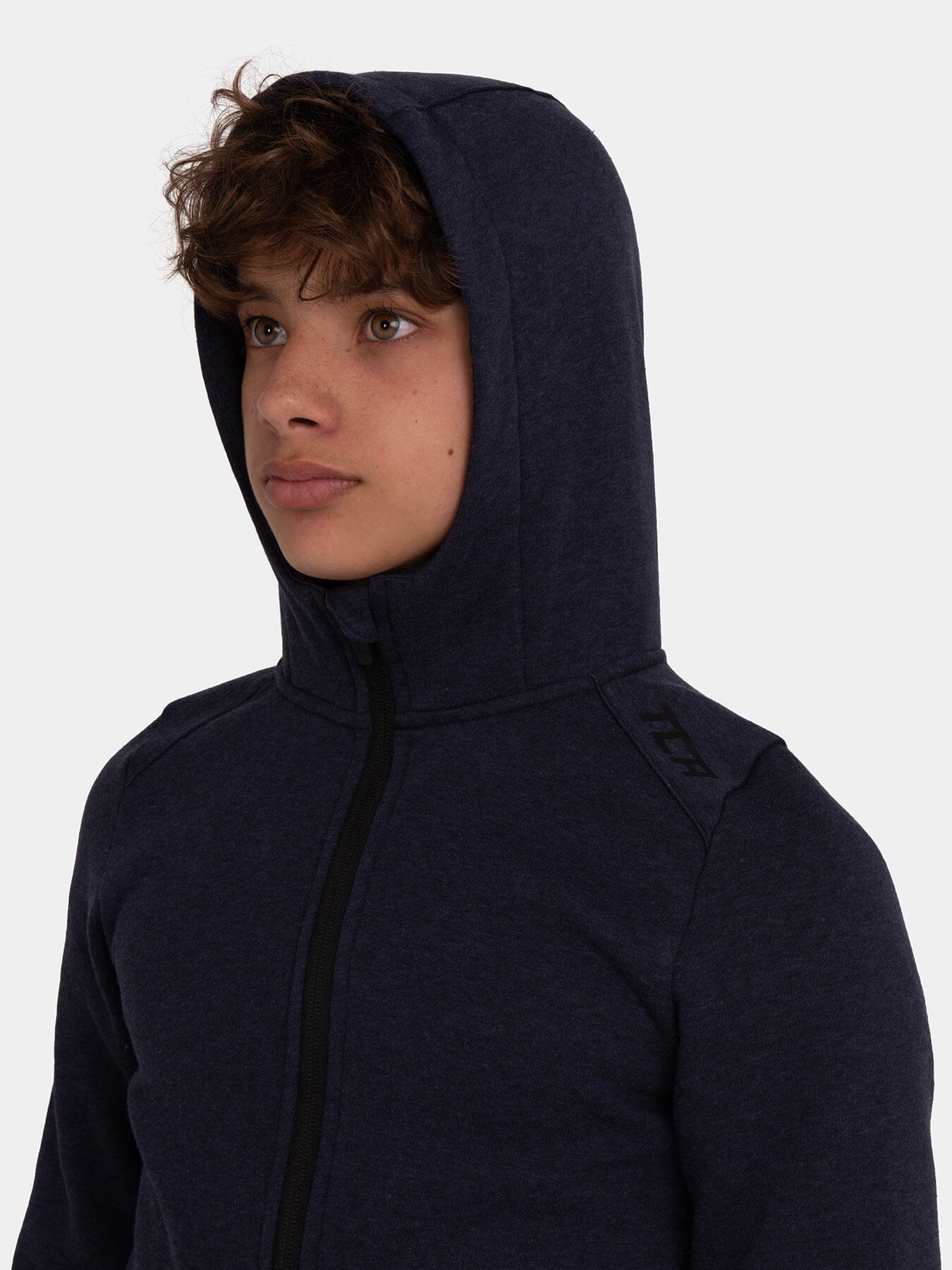 Revolution Tech Gym Running Hoodie For Kids Boys Girls With Zip Pockets