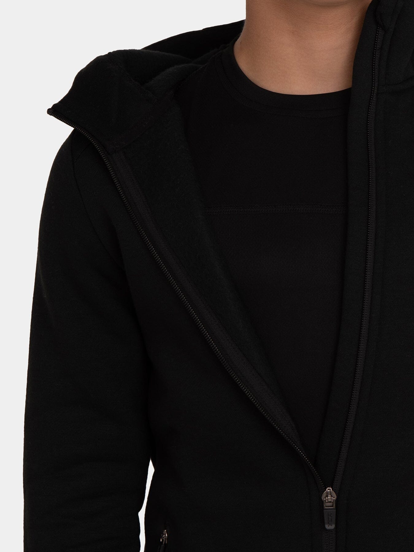 Revolution Tech Gym Running Hoodie For Kids Boys Girls With Zip Pockets