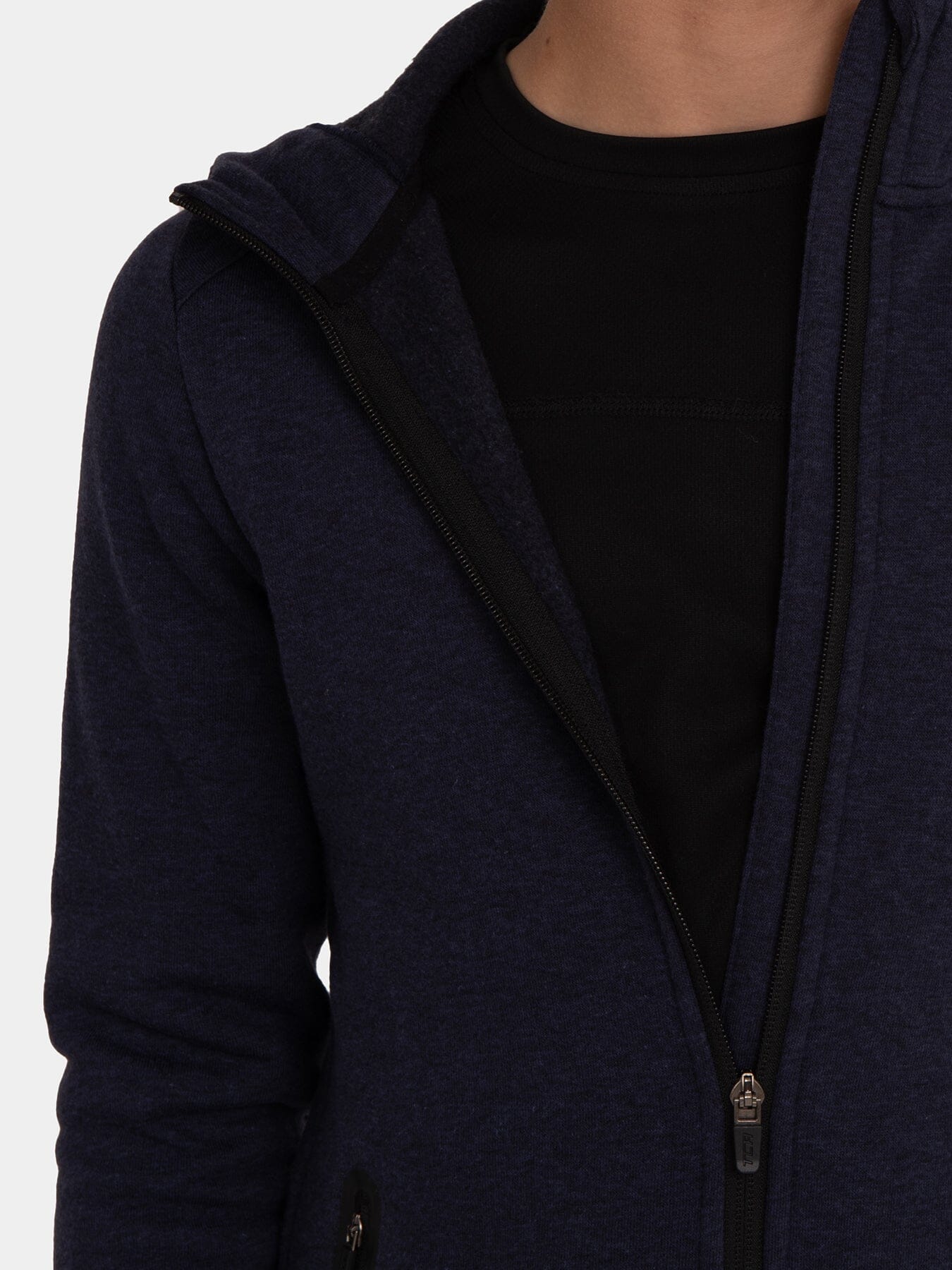 Revolution Tech Gym Running Hoodie For Kids Boys Girls With Zip Pockets