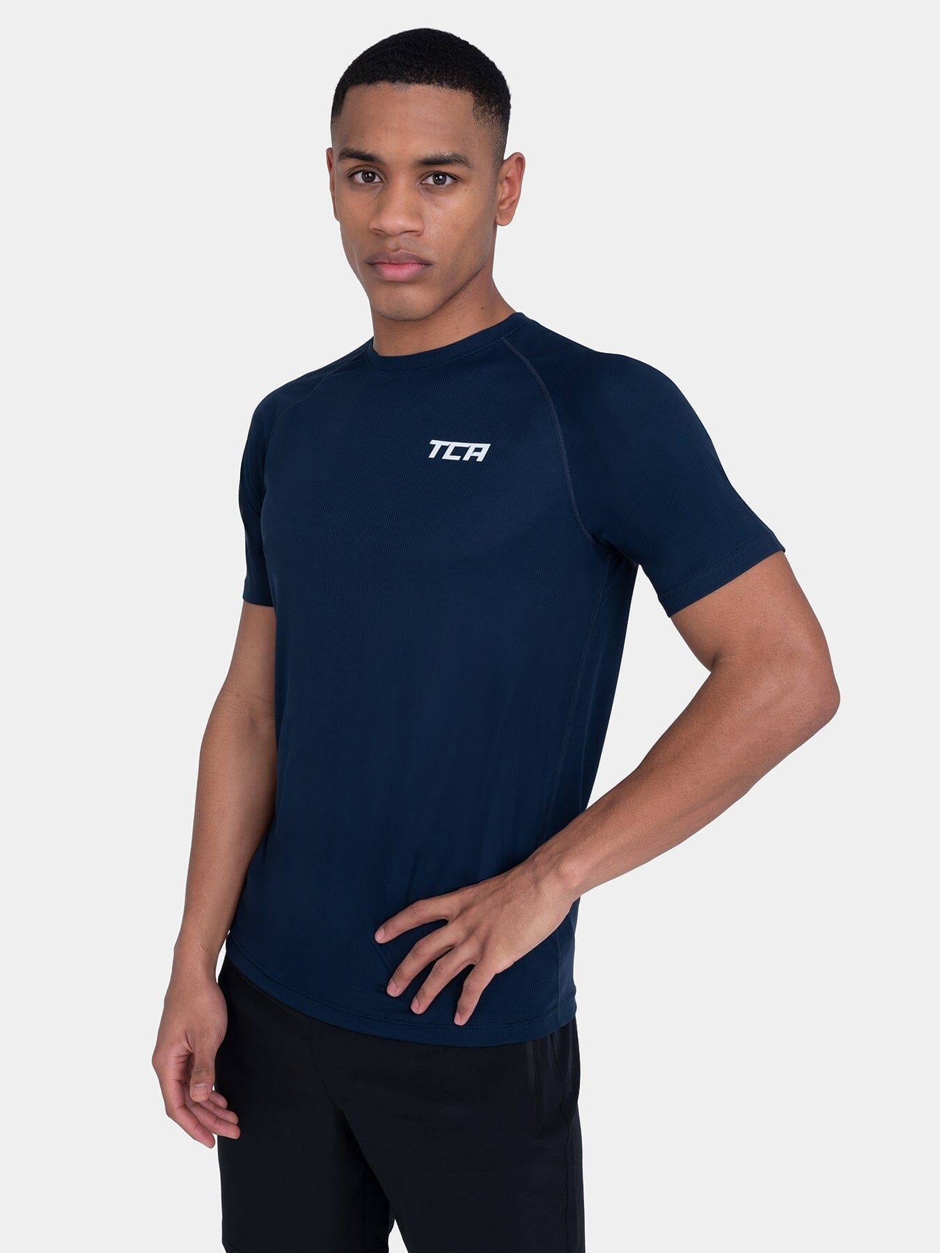 TCA Superlight Men’s Dry Fit Gym Shirts – Lightweight Breathable Workout T-Shirts for Running, Training, Fitness & Sports