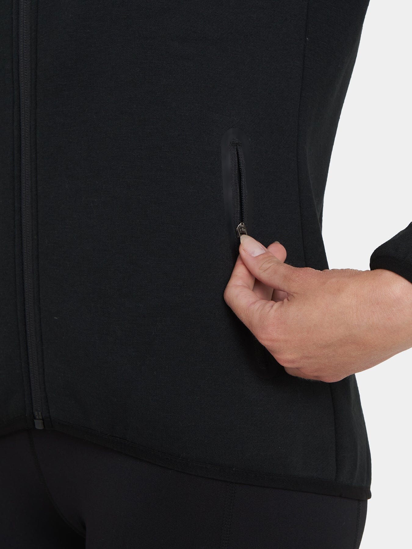 Revolution Tech Gym Running Hoodie For Women With Zip Pockets