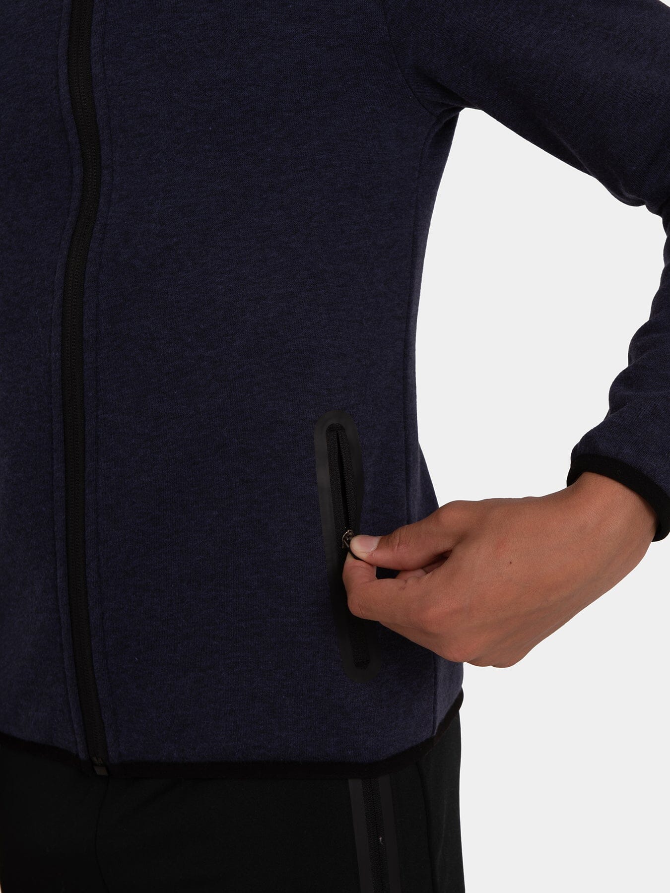 Revolution Tech Gym Running Hoodie For Kids Boys Girls With Zip Pockets