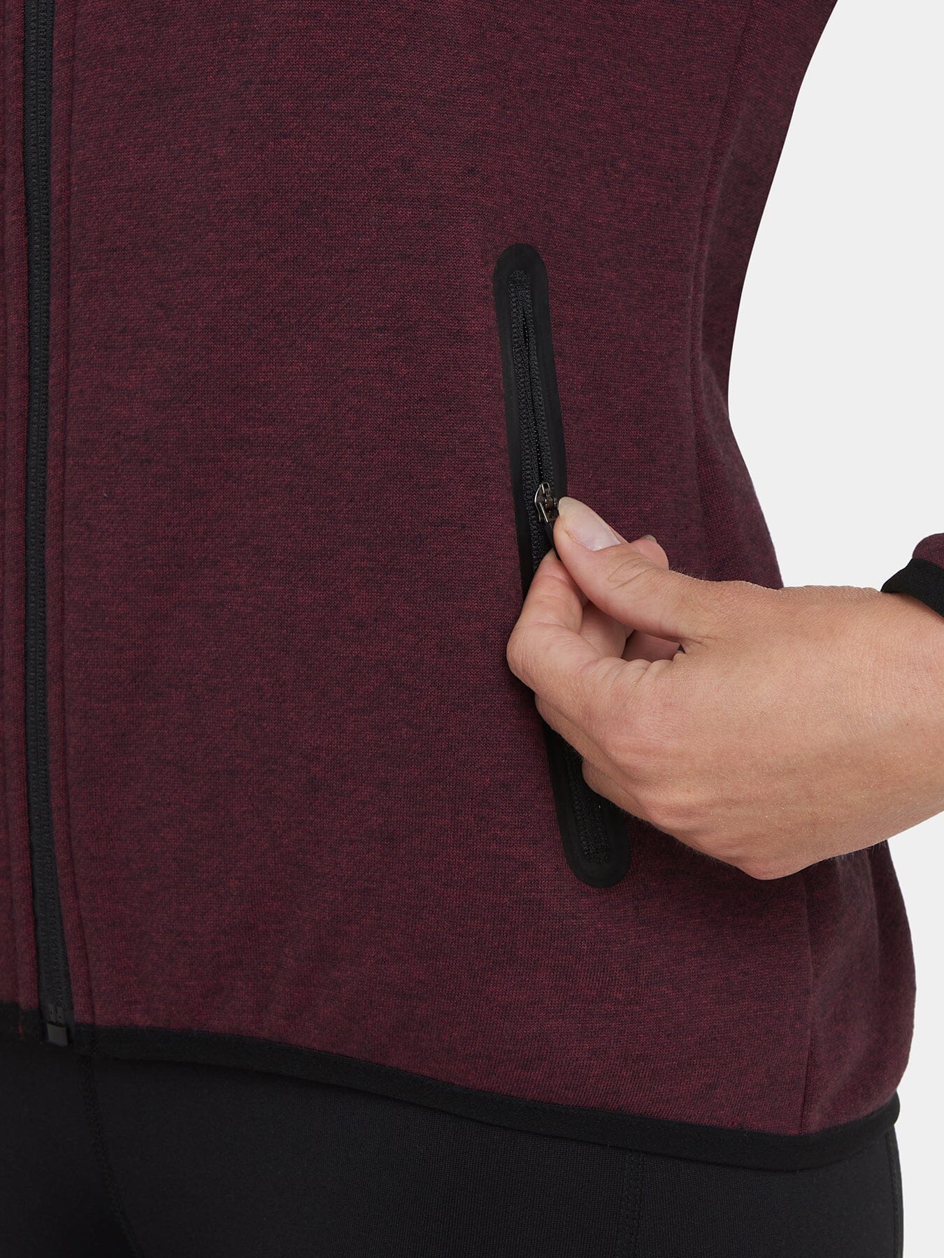 Revolution Tech Gym Running Hoodie For Women With Zip Pockets