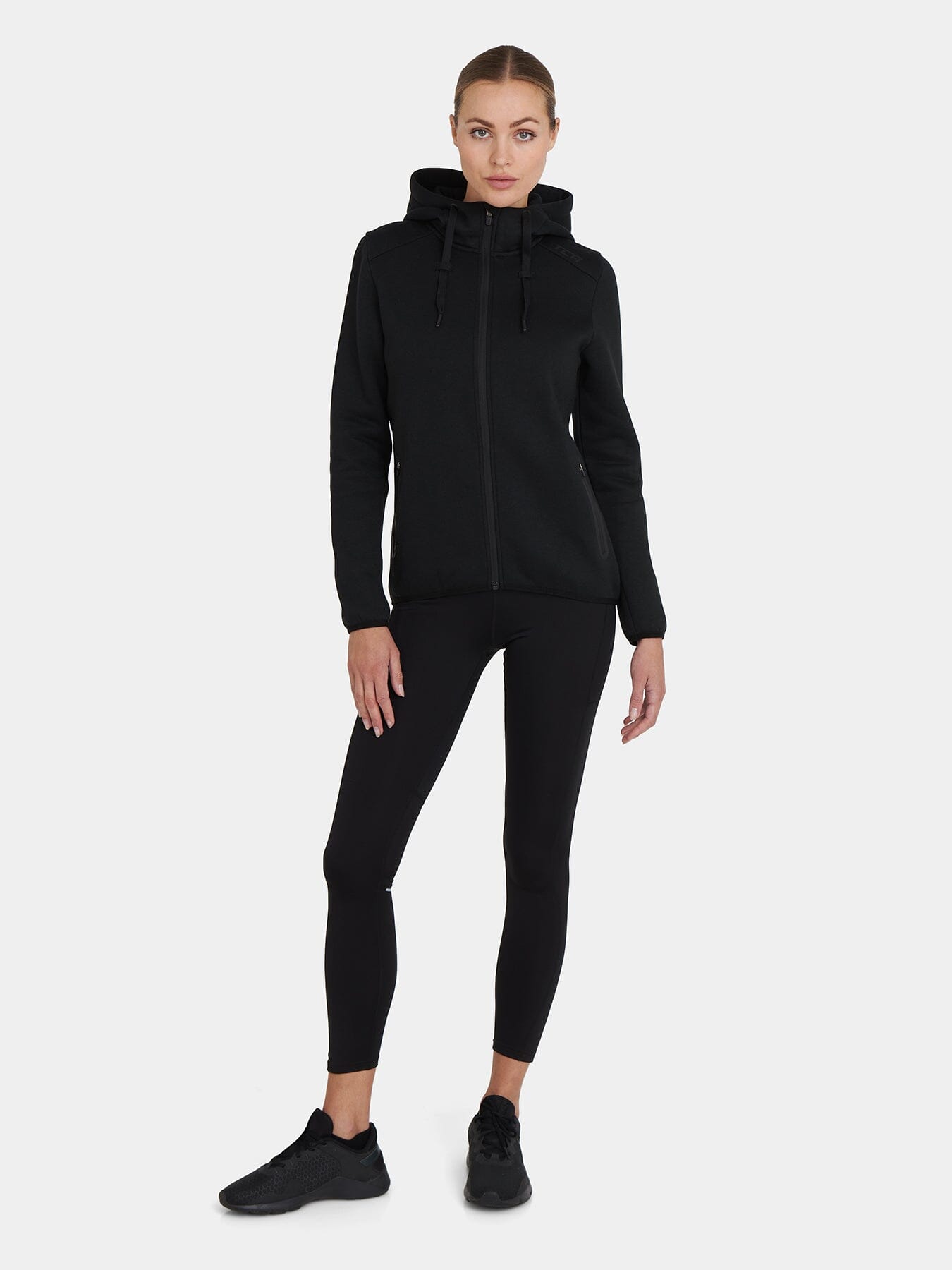 Revolution Tech Gym Running Hoodie For Women With Zip Pockets