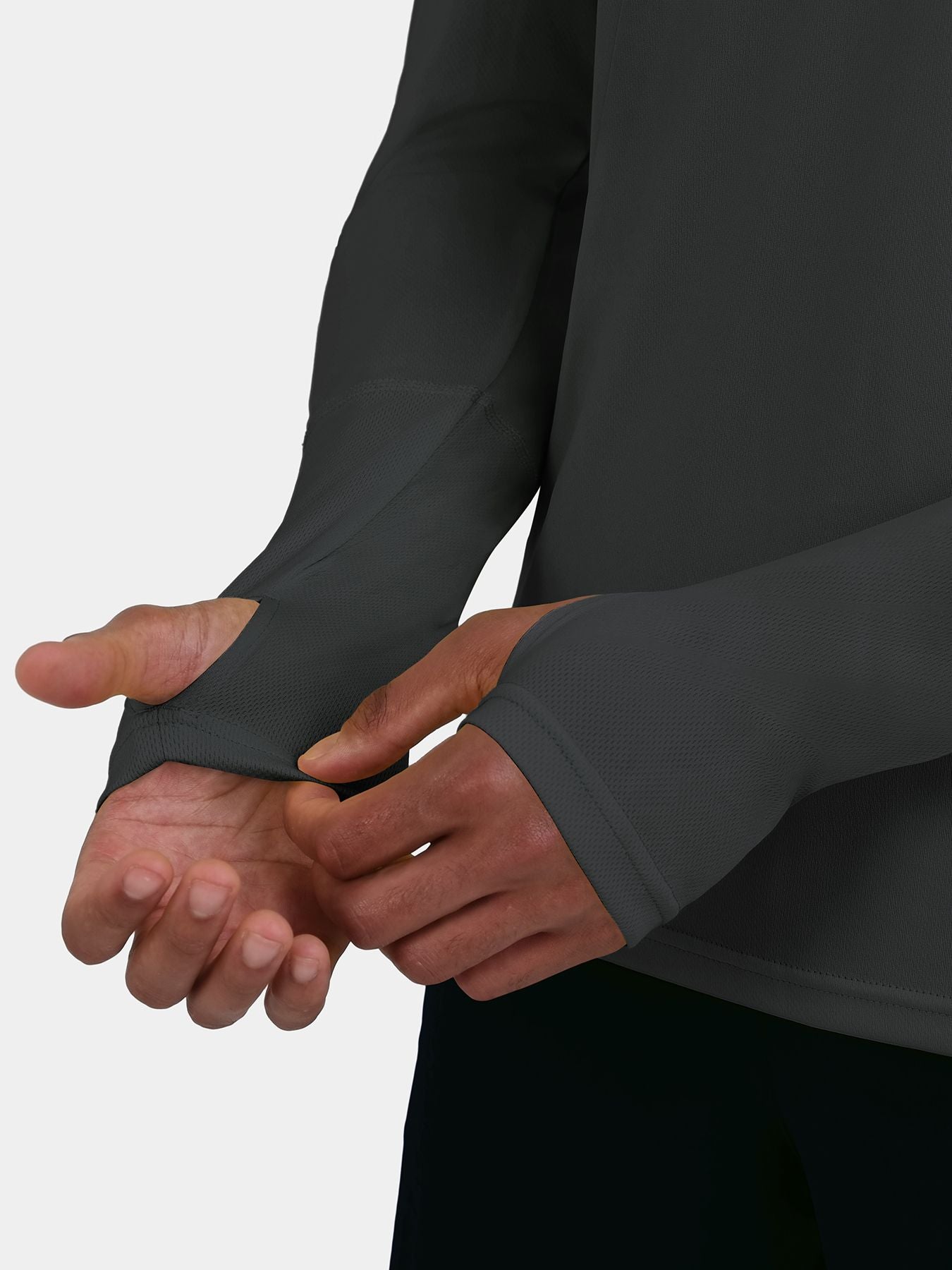 Men's Element Long Sleeve Running Crew Top