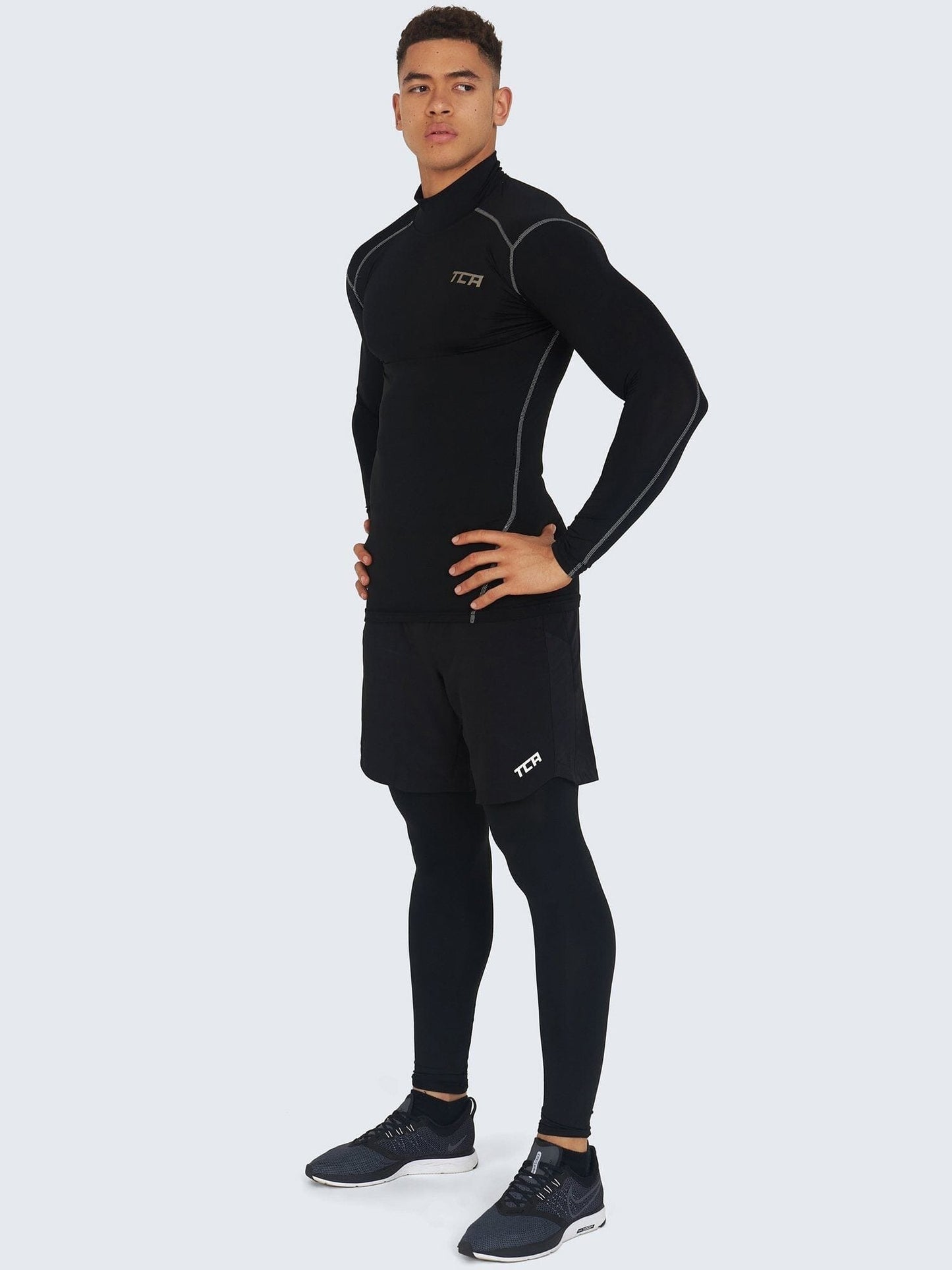 Mock manica lunga a compressione Pro Performance