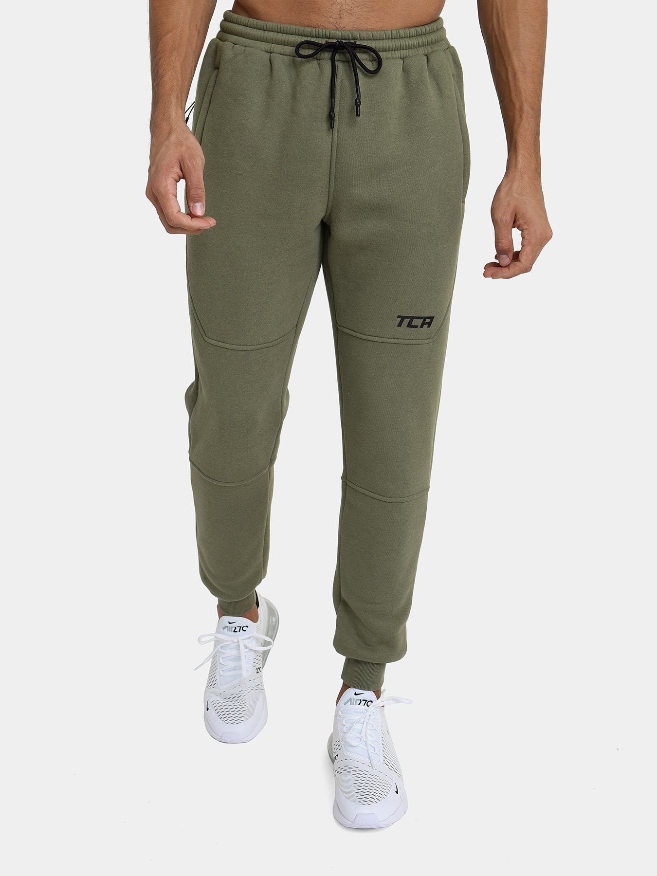 Utility Joggers Trackpant For Men With Side & Back Zip Pockets