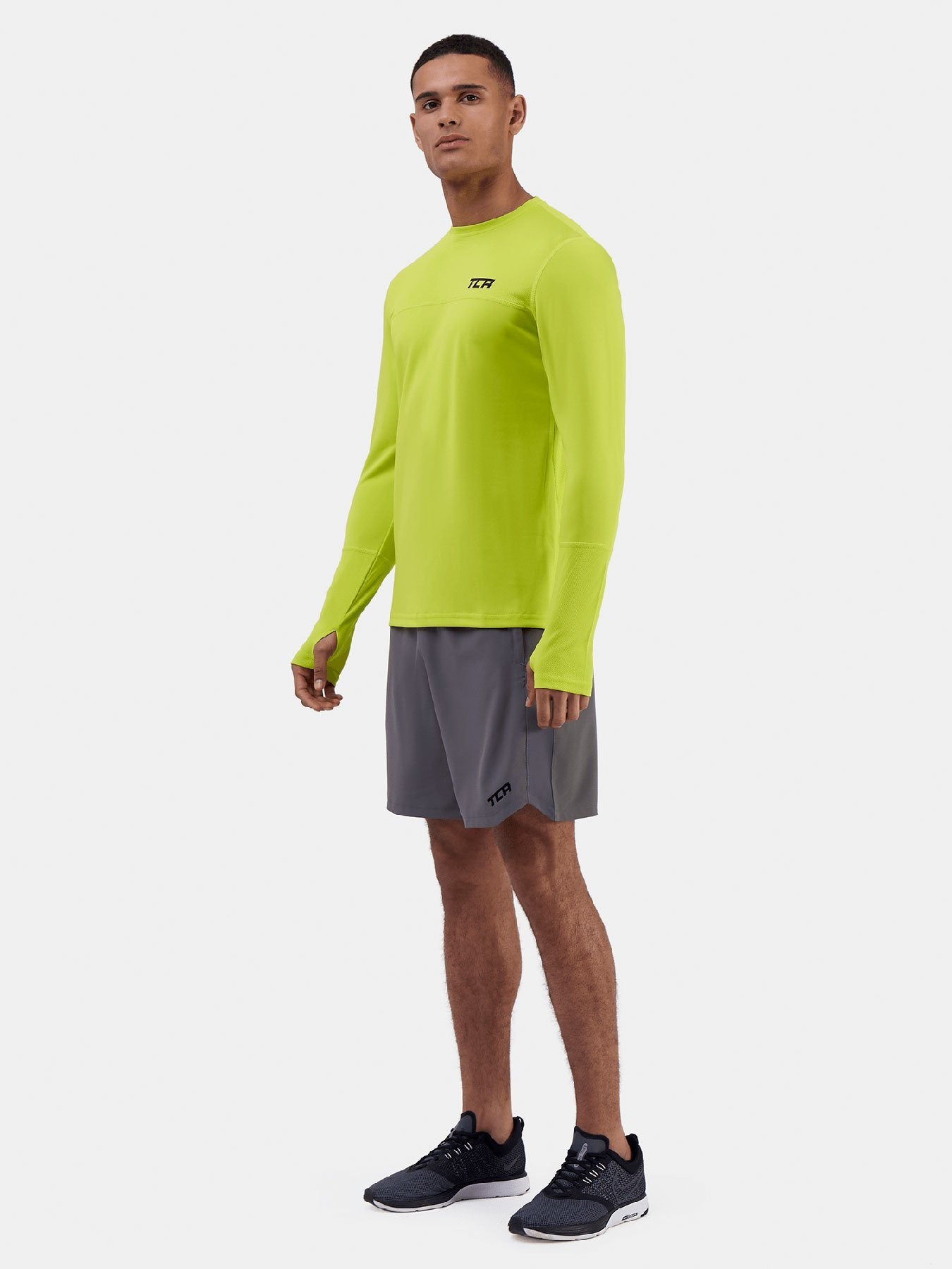 Men's Element Long Sleeve Running Crew Top