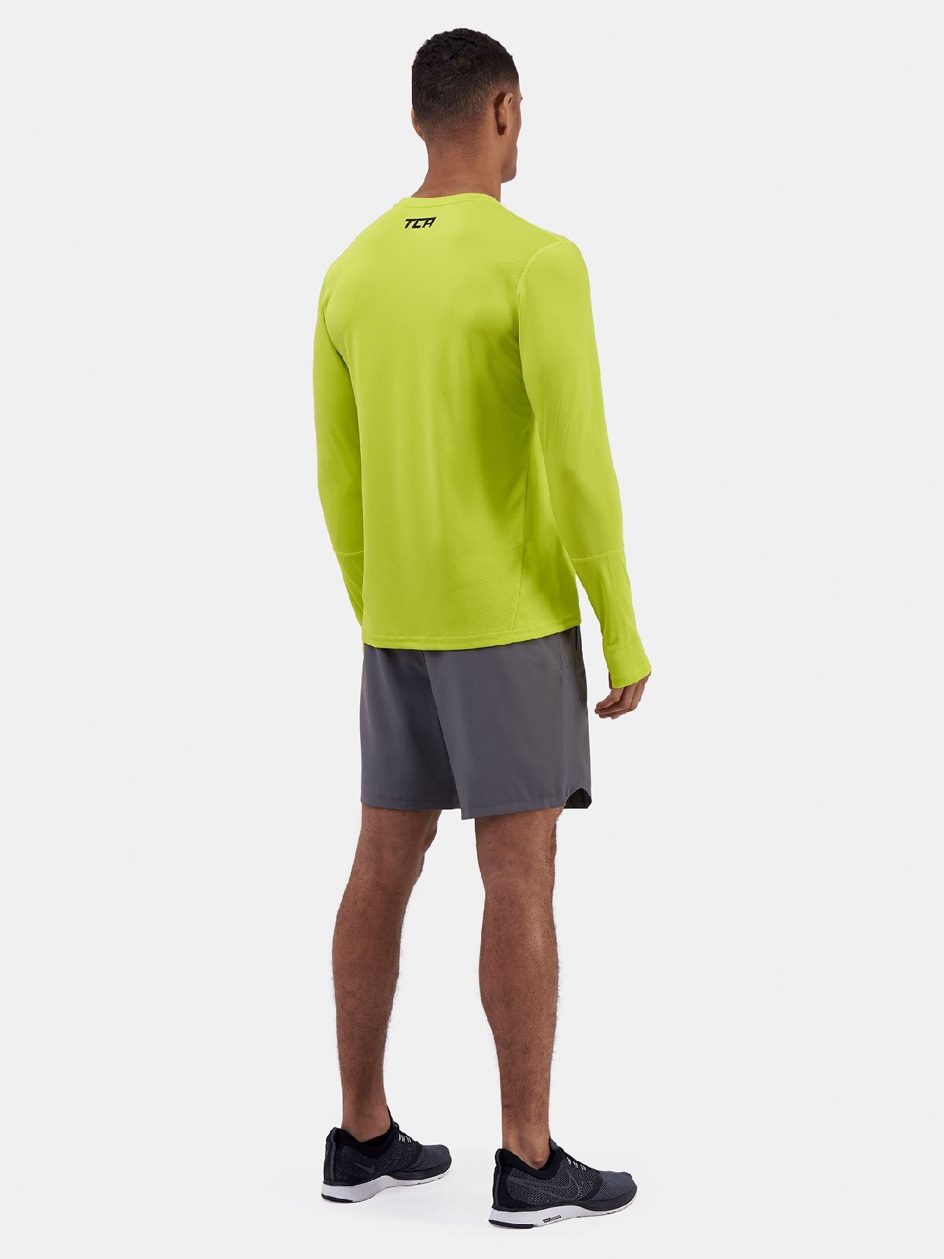 Men's Element Long Sleeve Running Crew Top