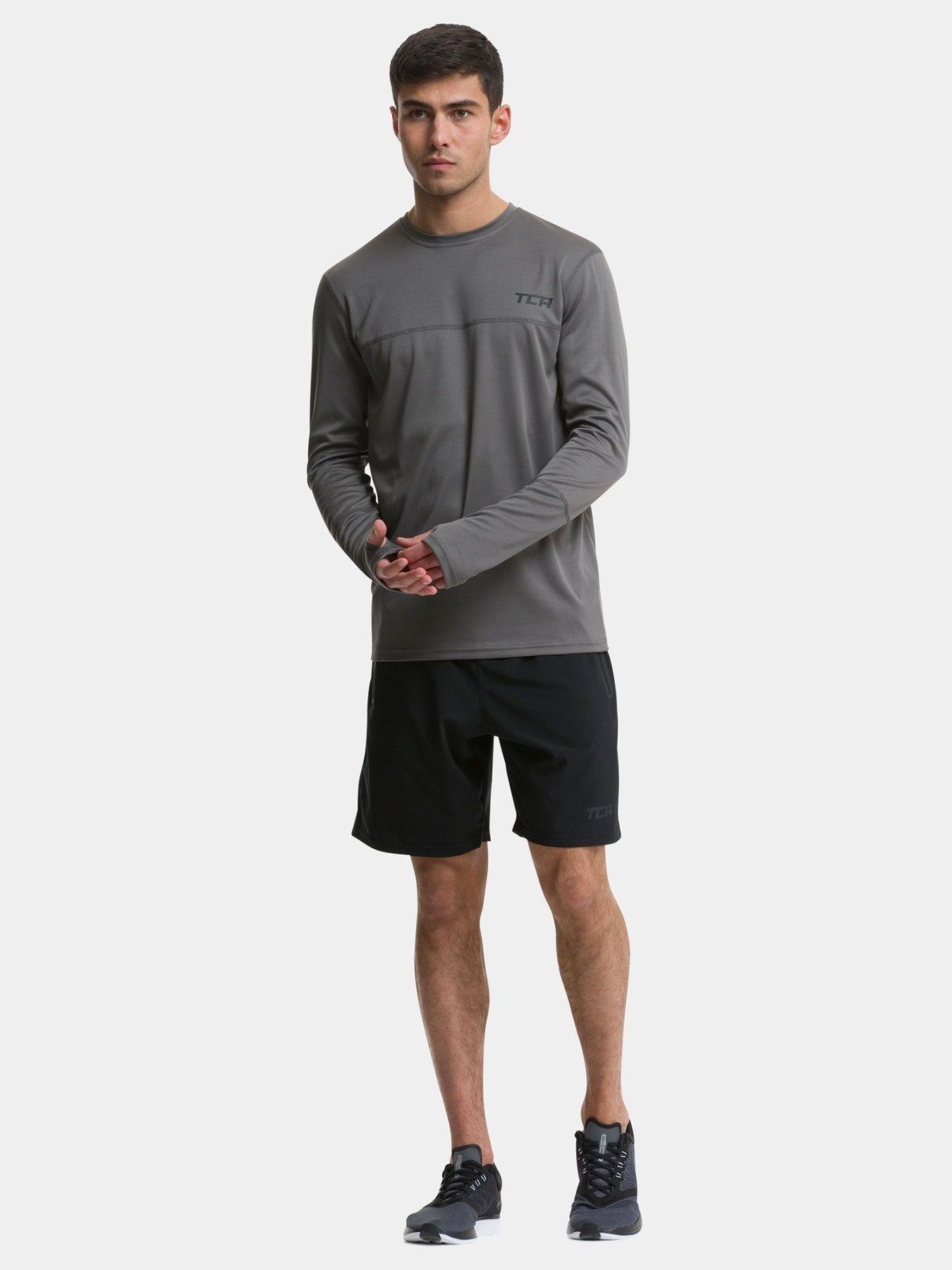 Men's Element Long Sleeve Running Crew Top