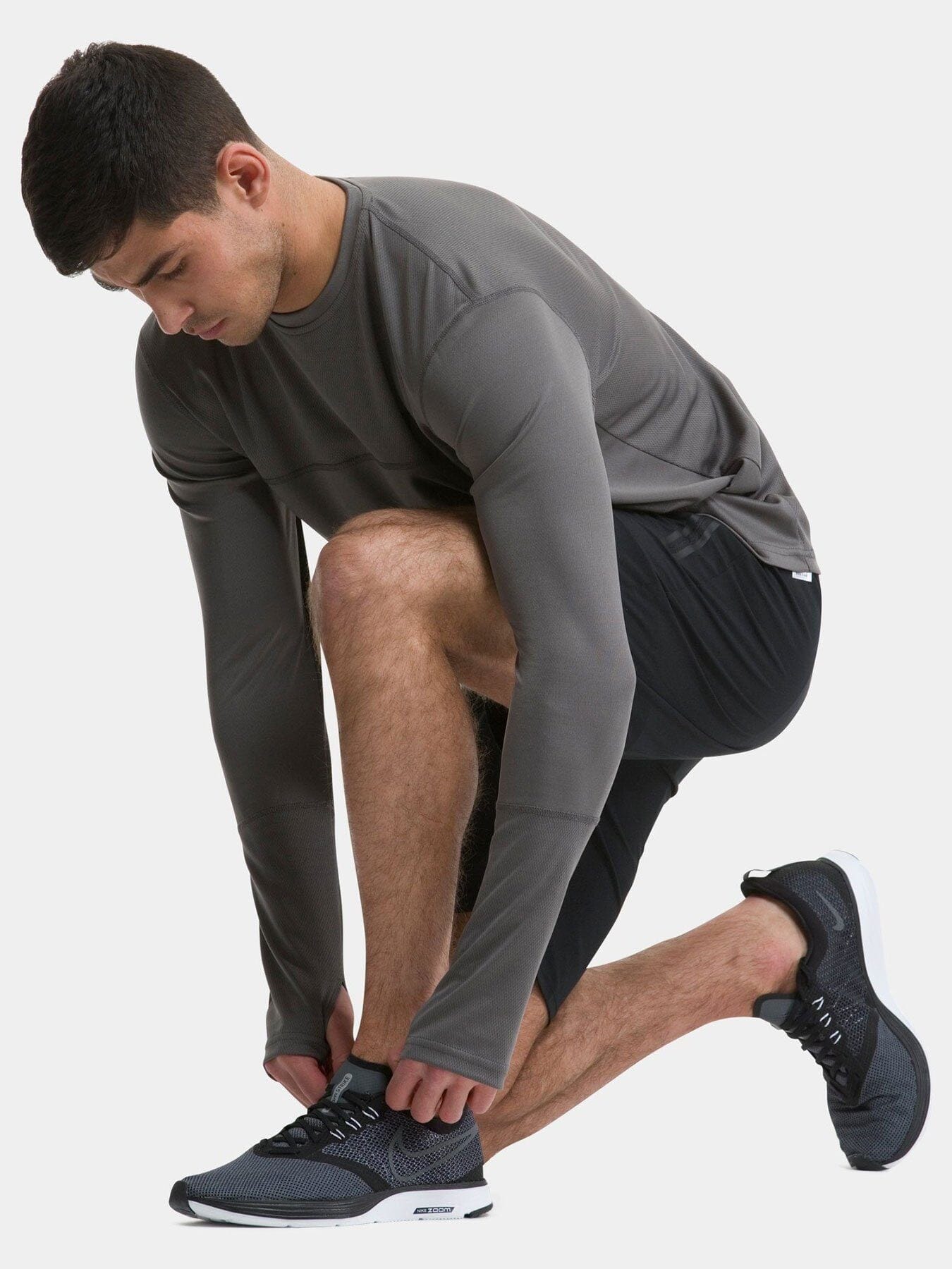 Men's Element Long Sleeve Running Crew Top