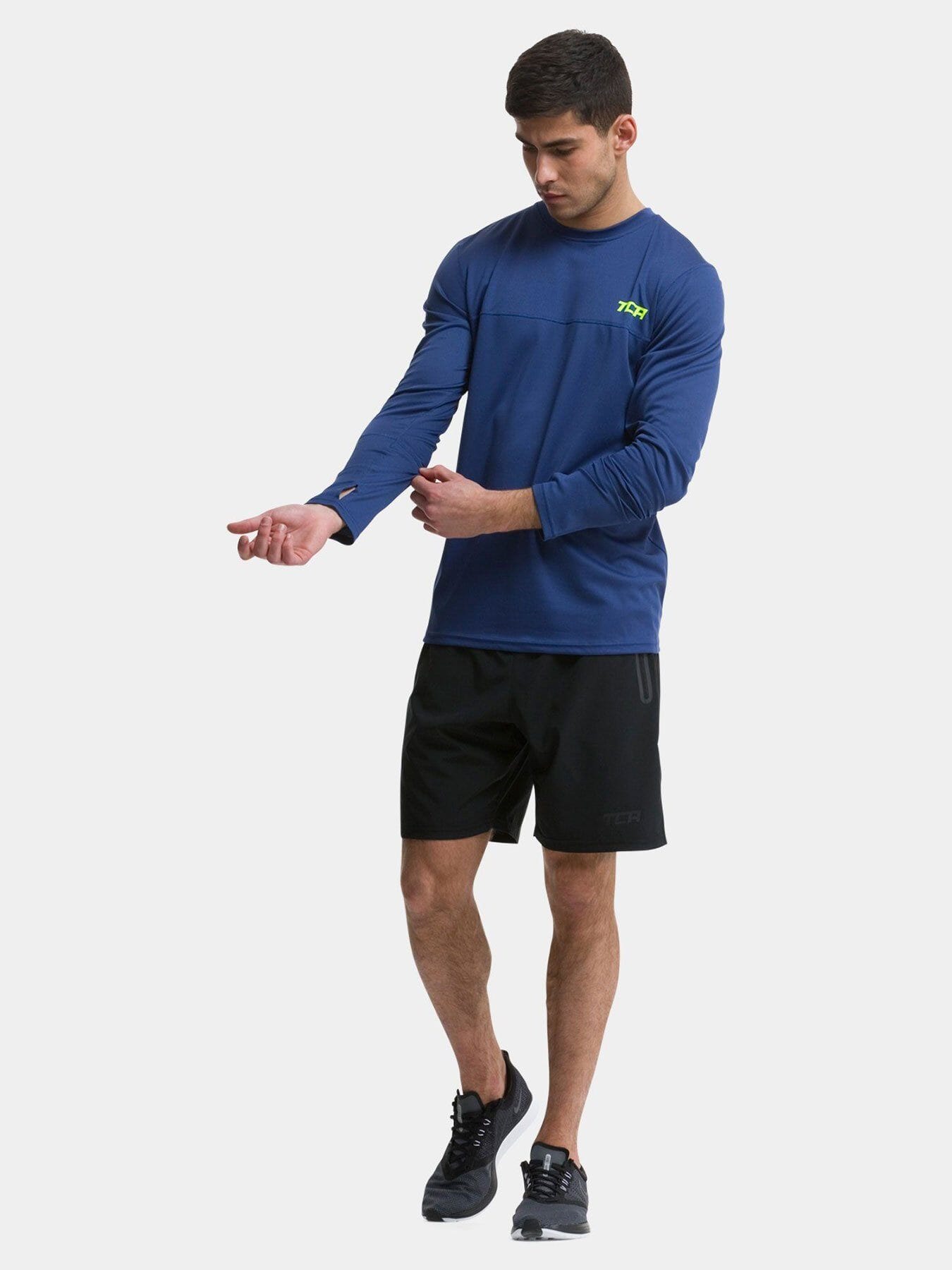 Men's Element Long Sleeve Running Crew Top