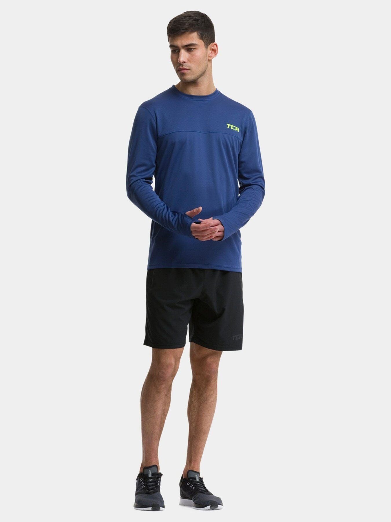 Men's Element Long Sleeve Running Crew Top