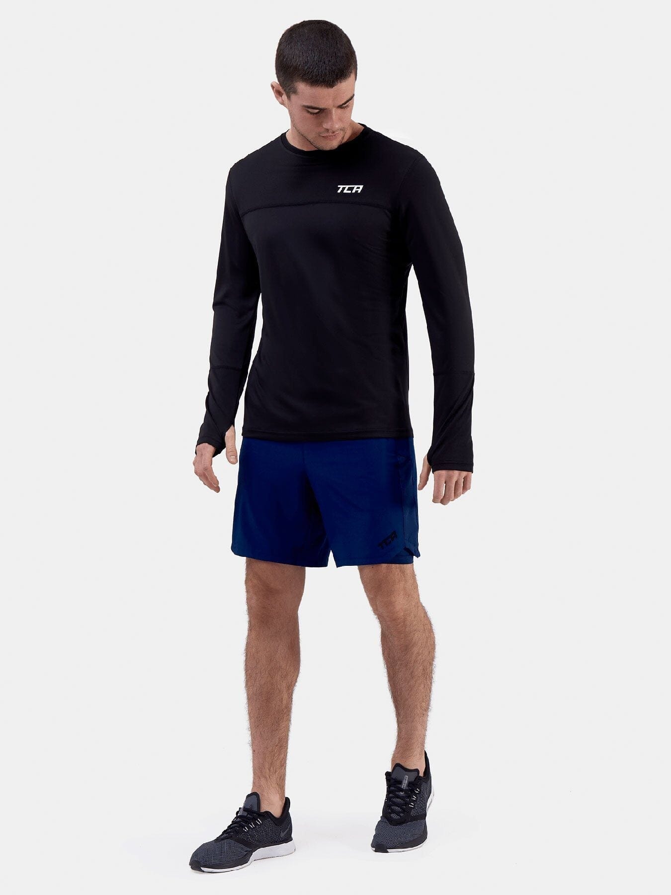 Men's Element Long Sleeve Running Crew Top