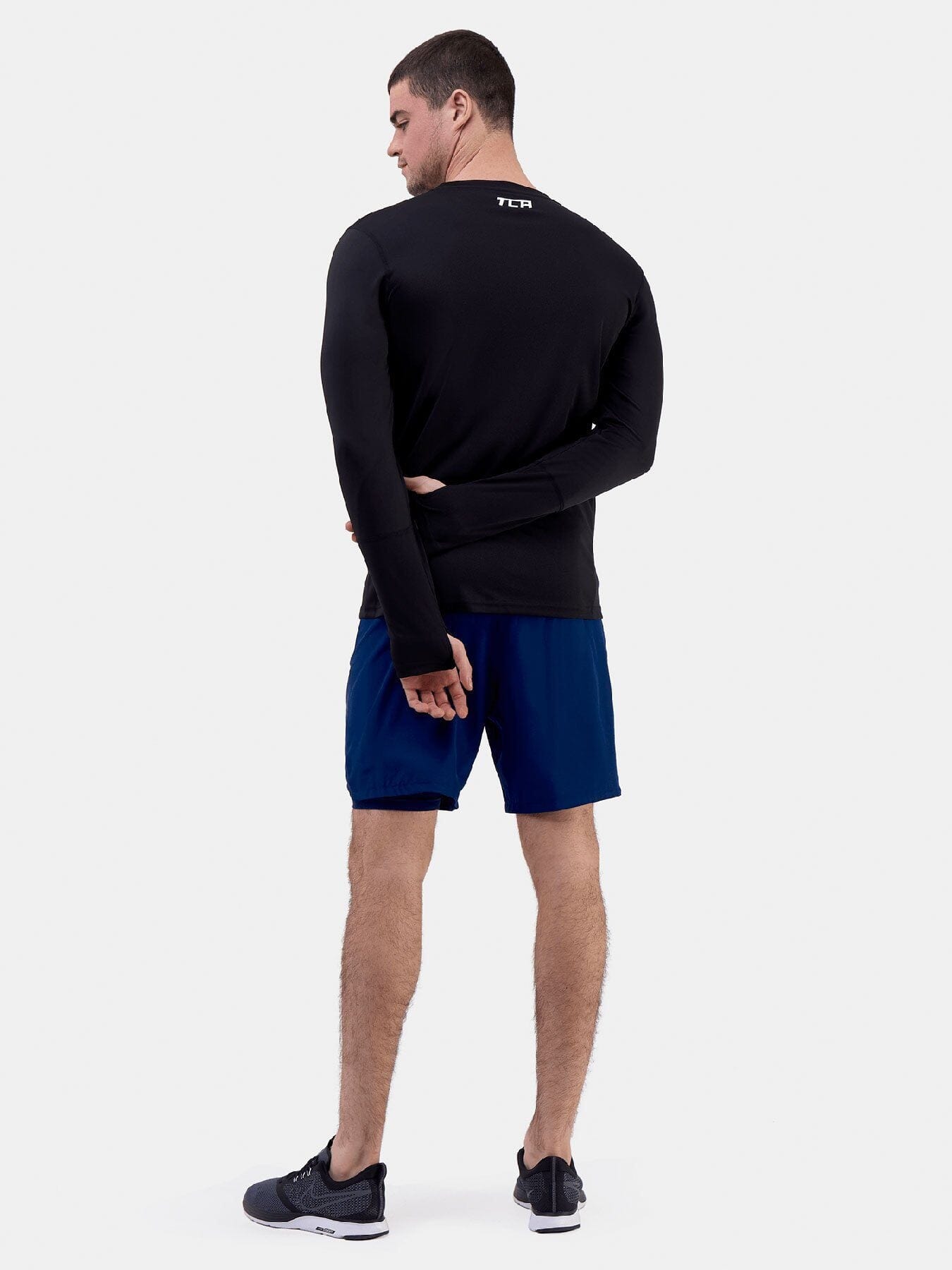 Men's Element Long Sleeve Running Crew Top