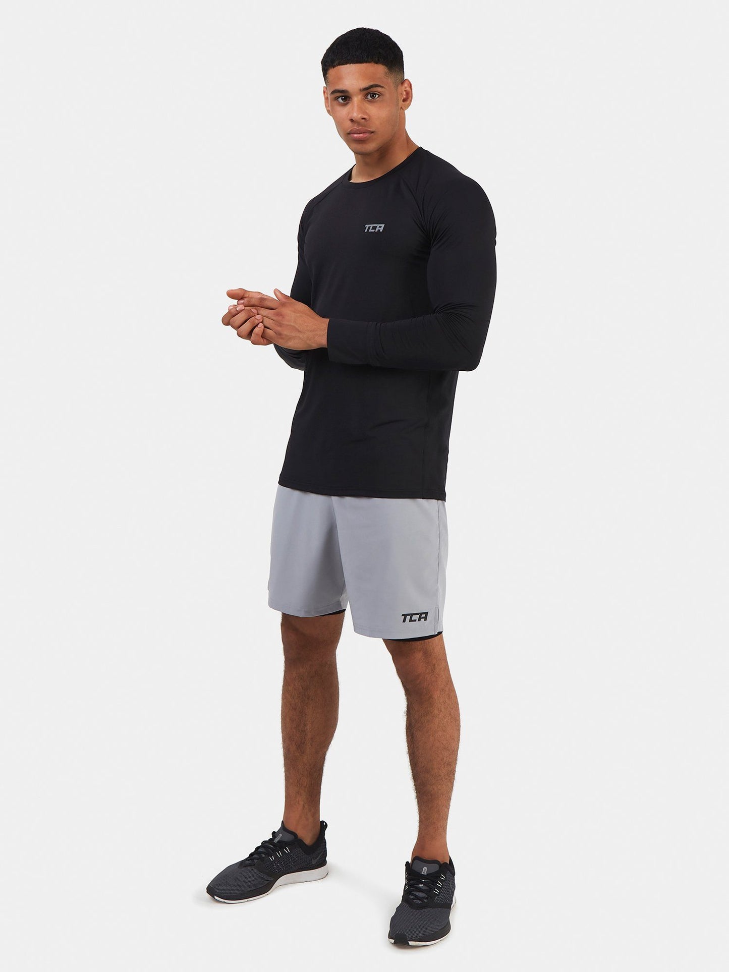 Ultra 2-in-1 Running Short For Men With Back Zip Pocket & Internal Compression Lining