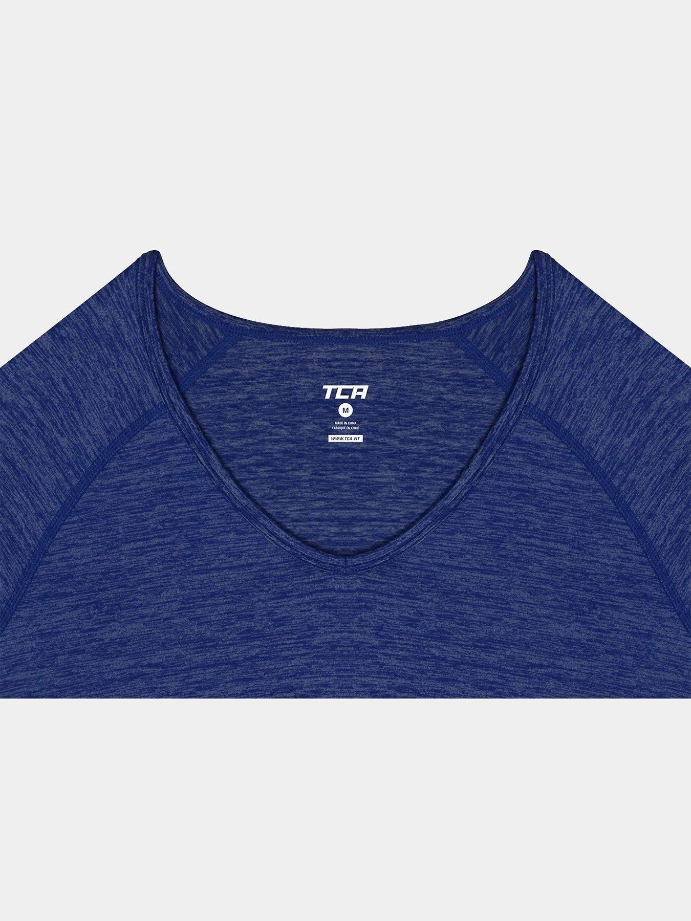 Elle Long Sleeve V Neck Top For Women With Thumbholes