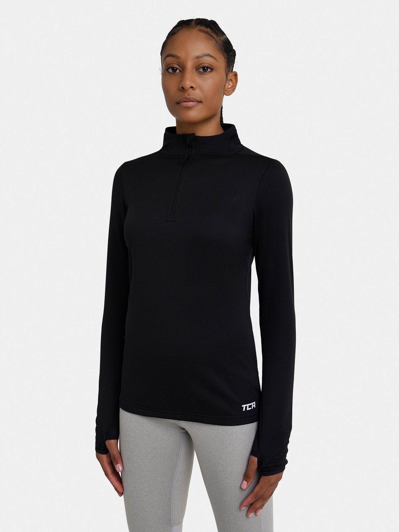 Pile nuvola 1/4 zip