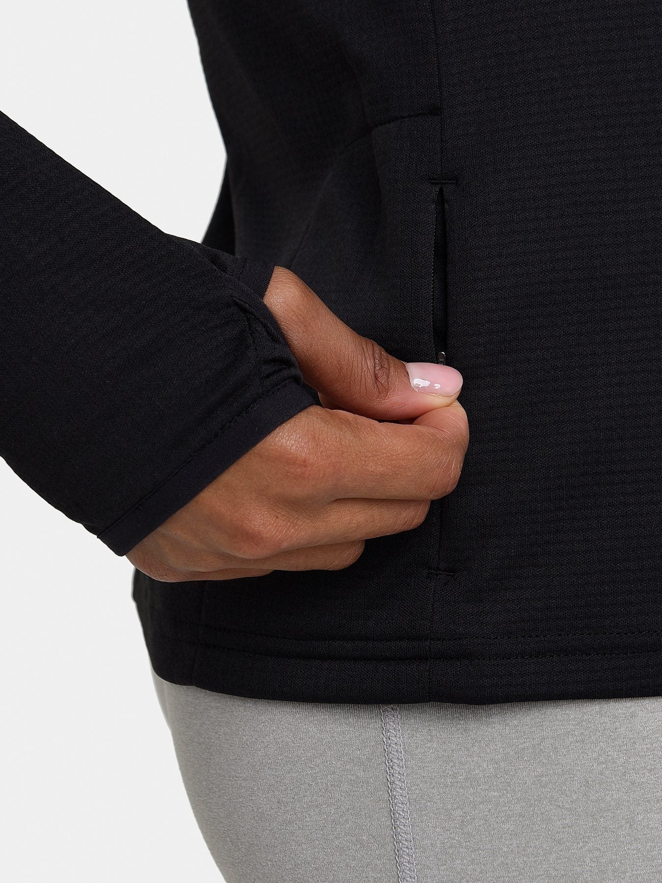 Pile nuvola 1/4 zip