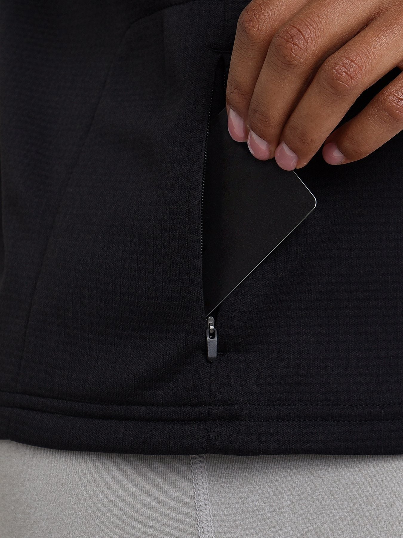 Pile nuvola 1/4 zip