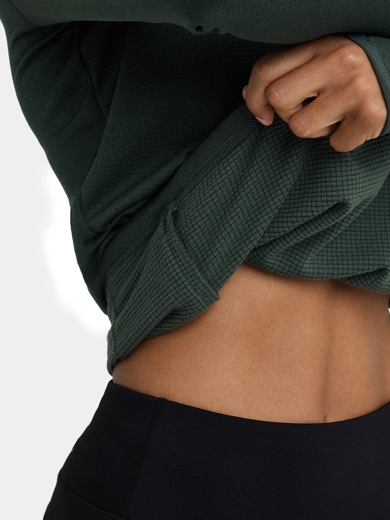 Pile nuvola 1/4 zip