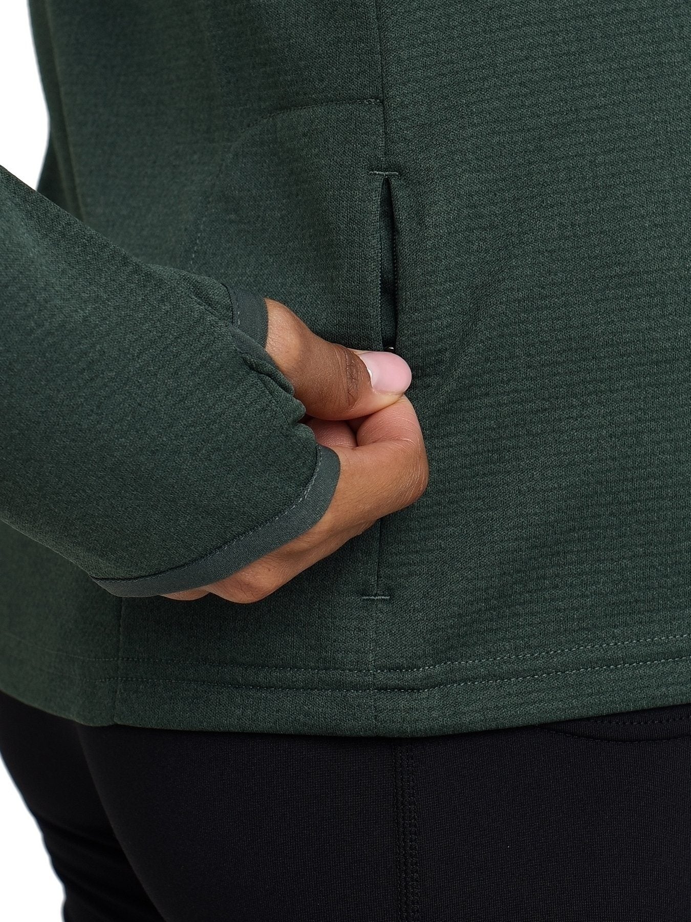 Pile nuvola 1/4 zip