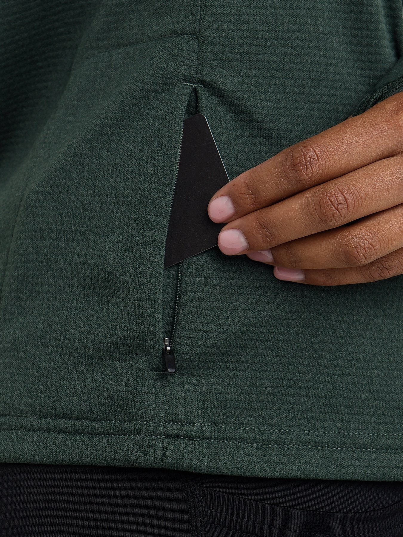 Pile nuvola 1/4 zip