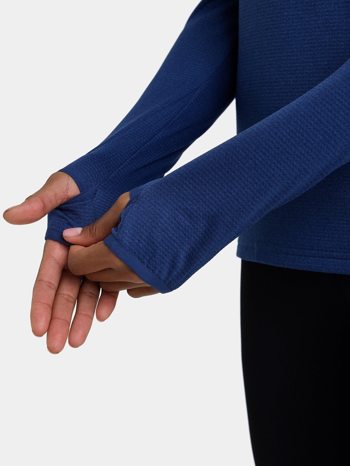 Pile nuvola 1/4 zip