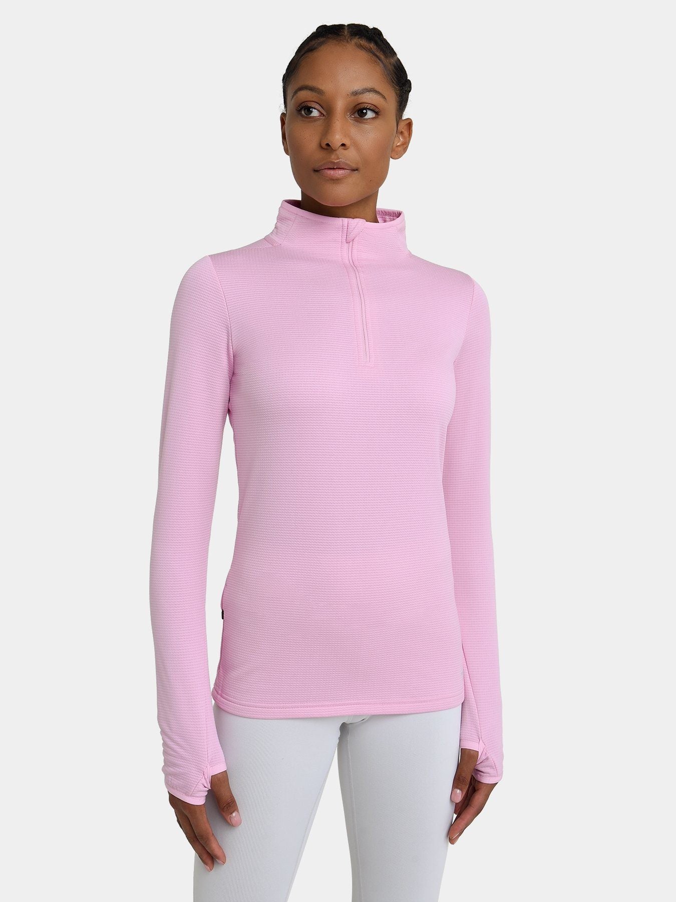 Pile nuvola 1/4 zip
