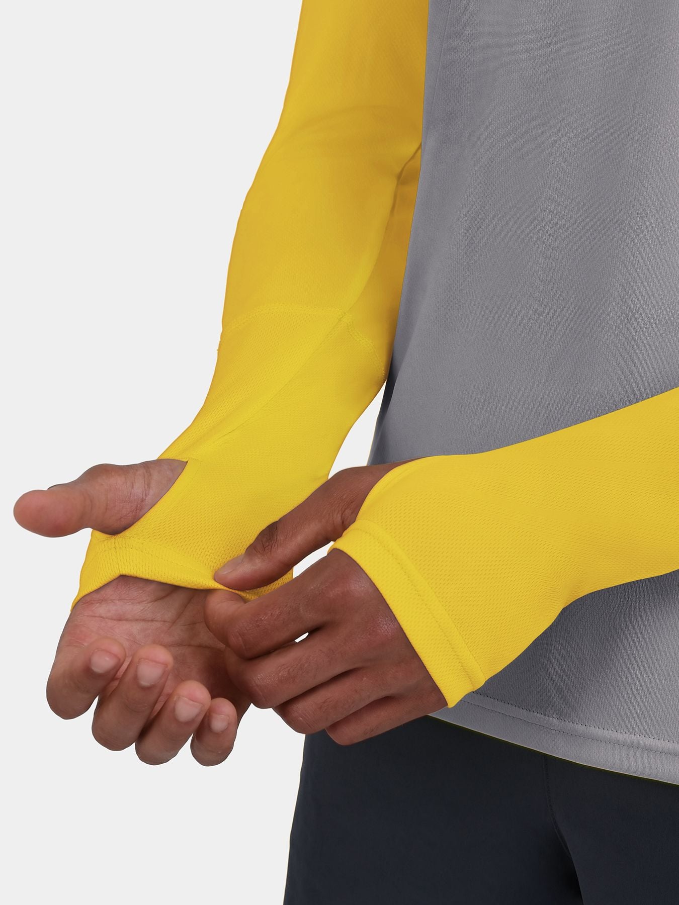 Men's Element Long Sleeve Running Crew Top